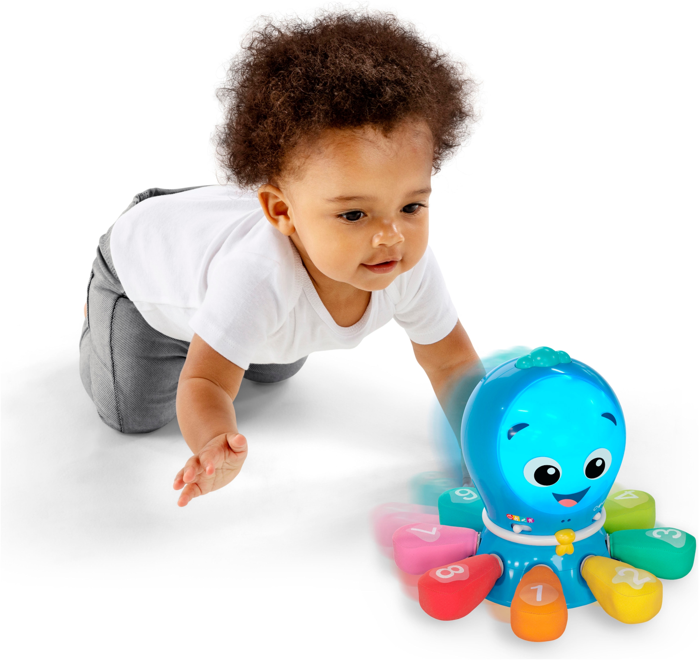 Baby Einstein Jouet de préhension »Go Opus Go™ 4-in-1 Crawl & Chase Pal« mit Sound
