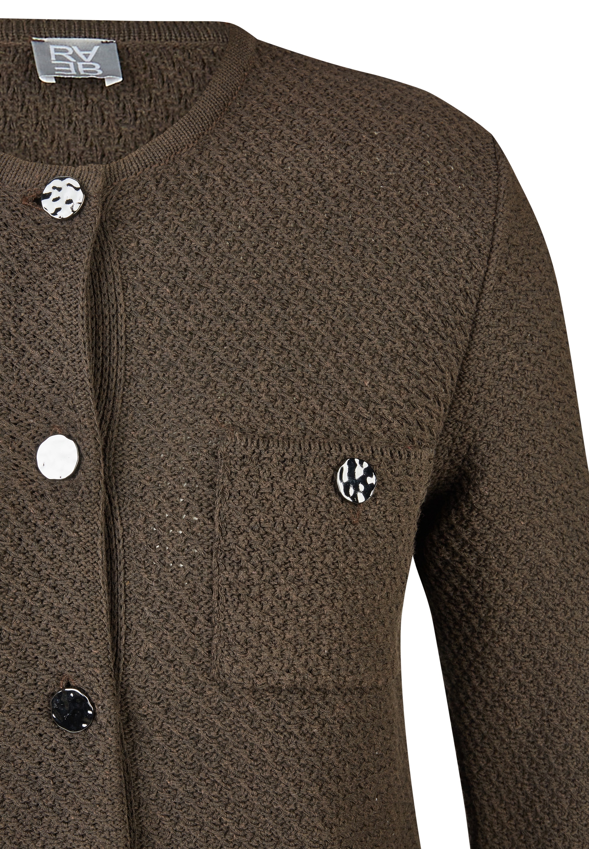 Rabe Cardigan mit dekorativen Knöpfen