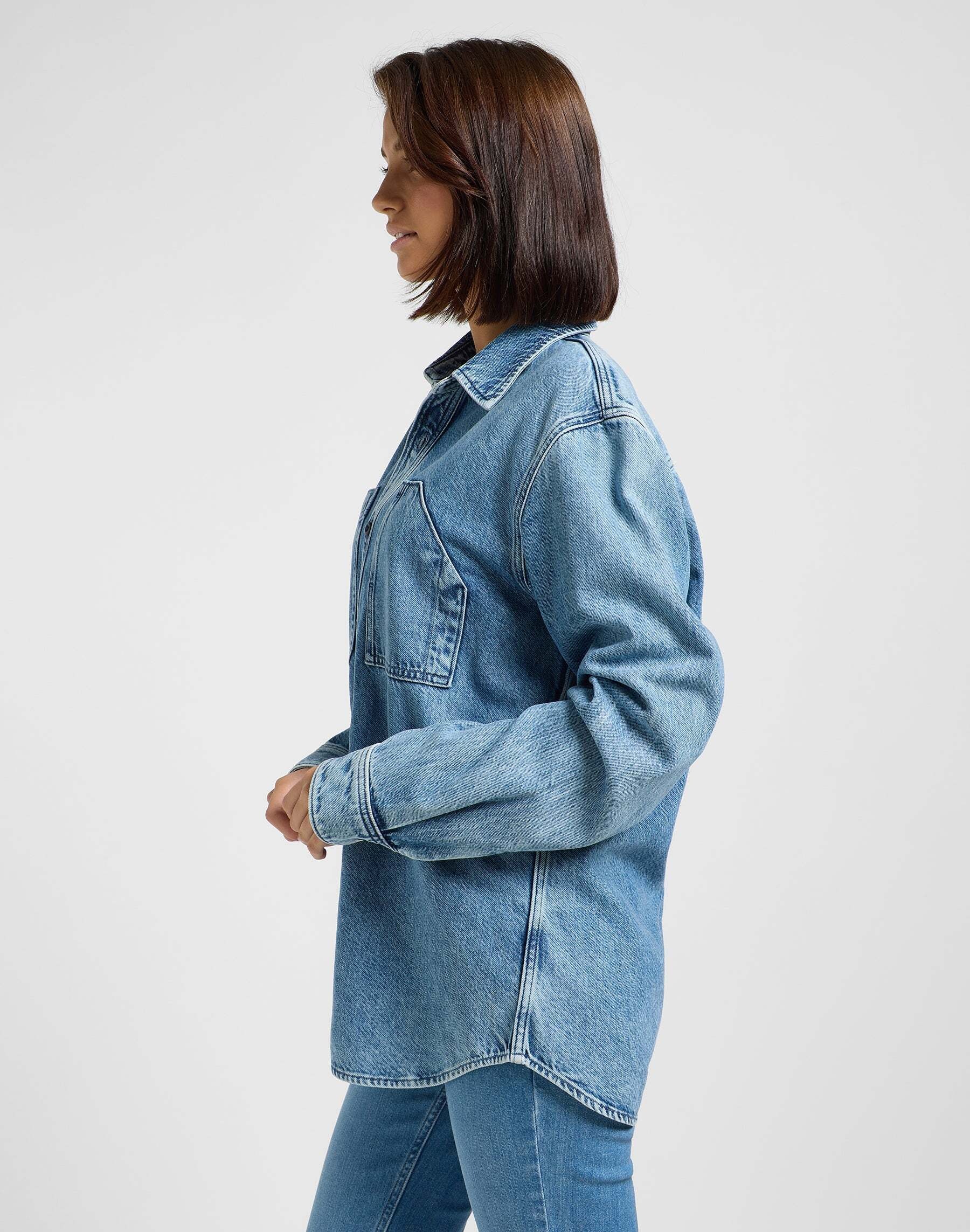 Lee® Jeanshemd »LEE Jeanshemd Engineer Overshirt«