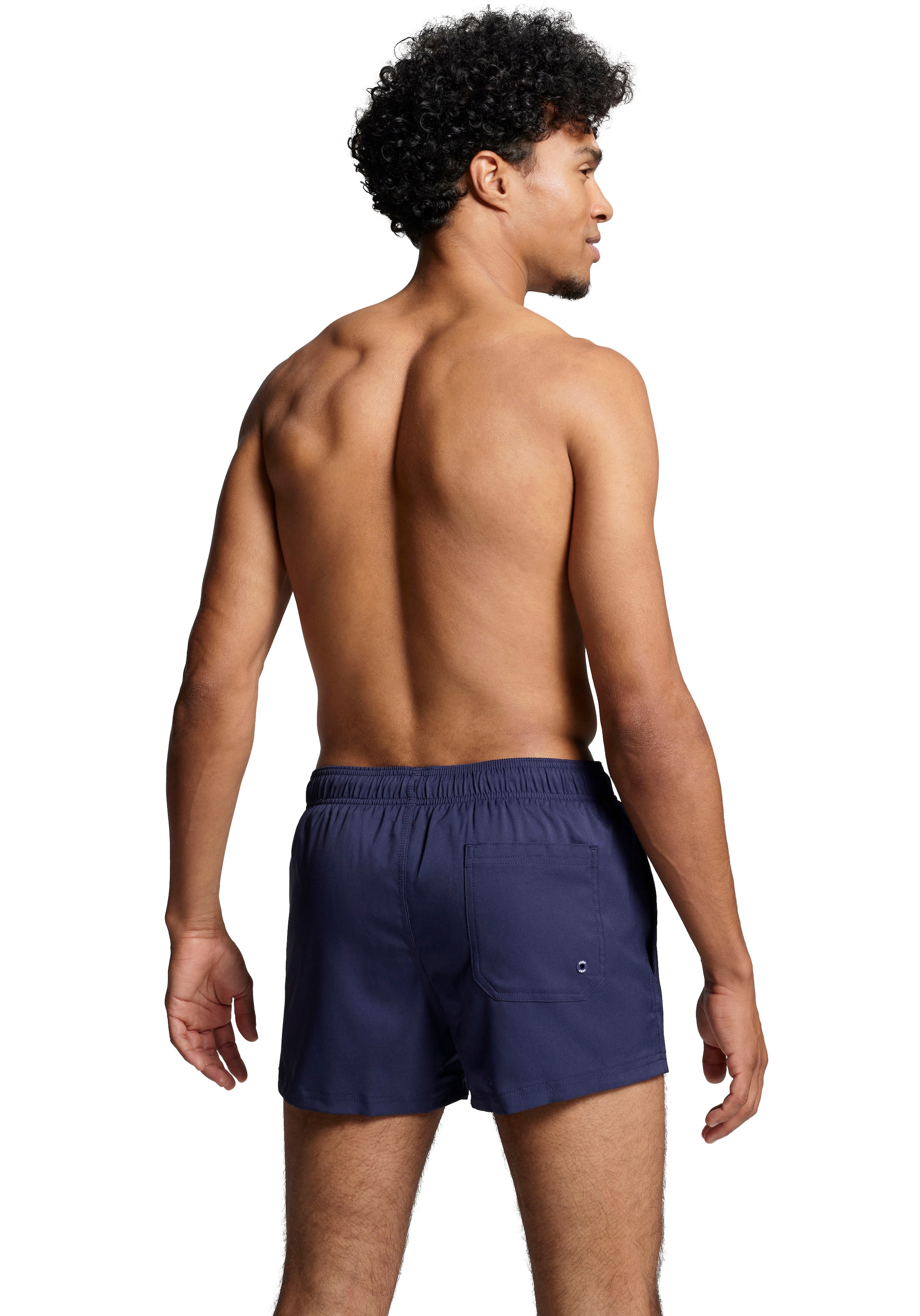 PUMA Badeshorts »PUMA SWIM MEN SHORT LENGTH SWIM SHORTS«, mit seitlichen Eingriff-Taschen,  Gesässtasche mit Klettverschluss