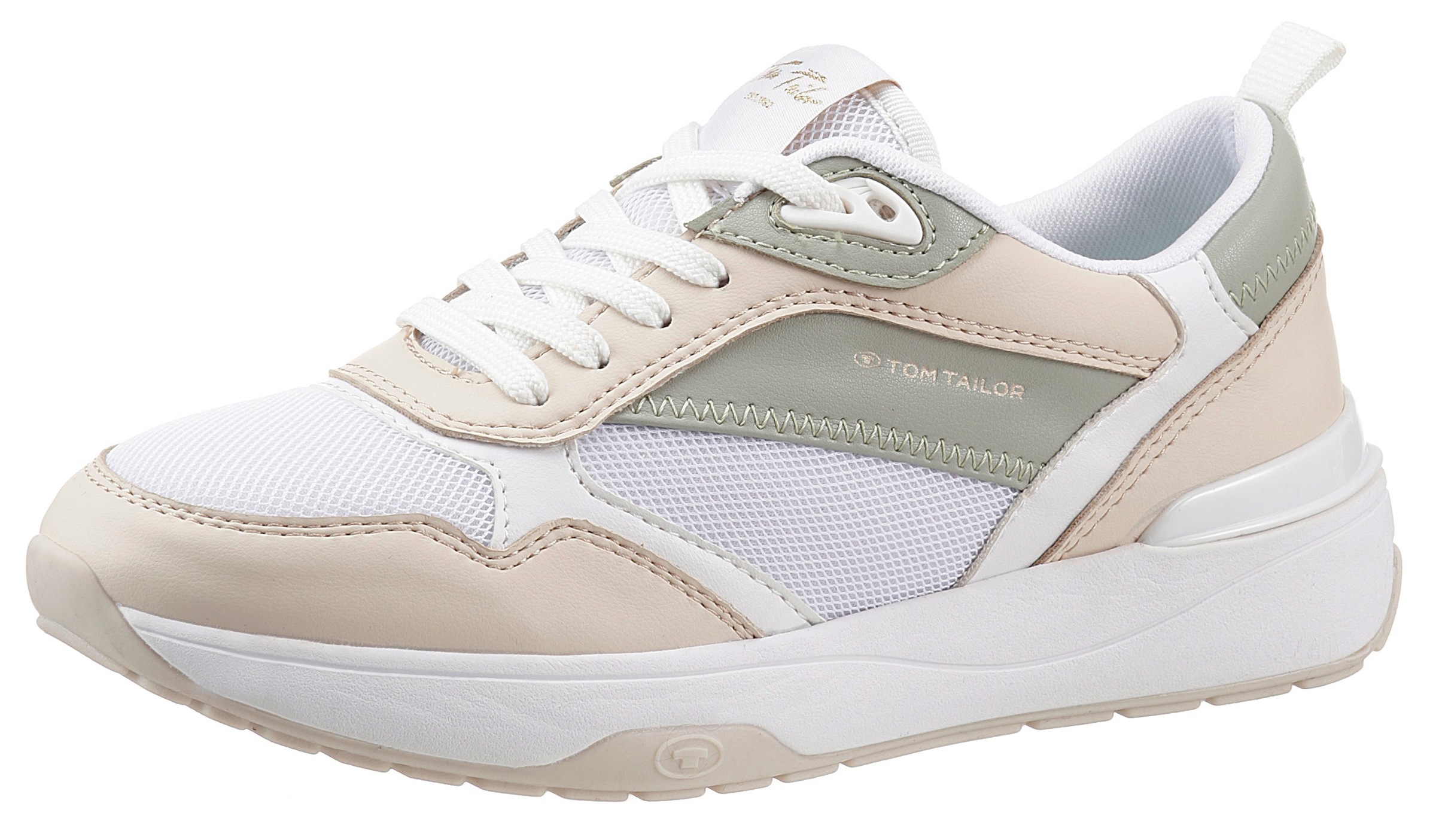 Image of TOM TAILOR Plateausneaker, mit Ziernähten bei Ackermann Versand Schweiz