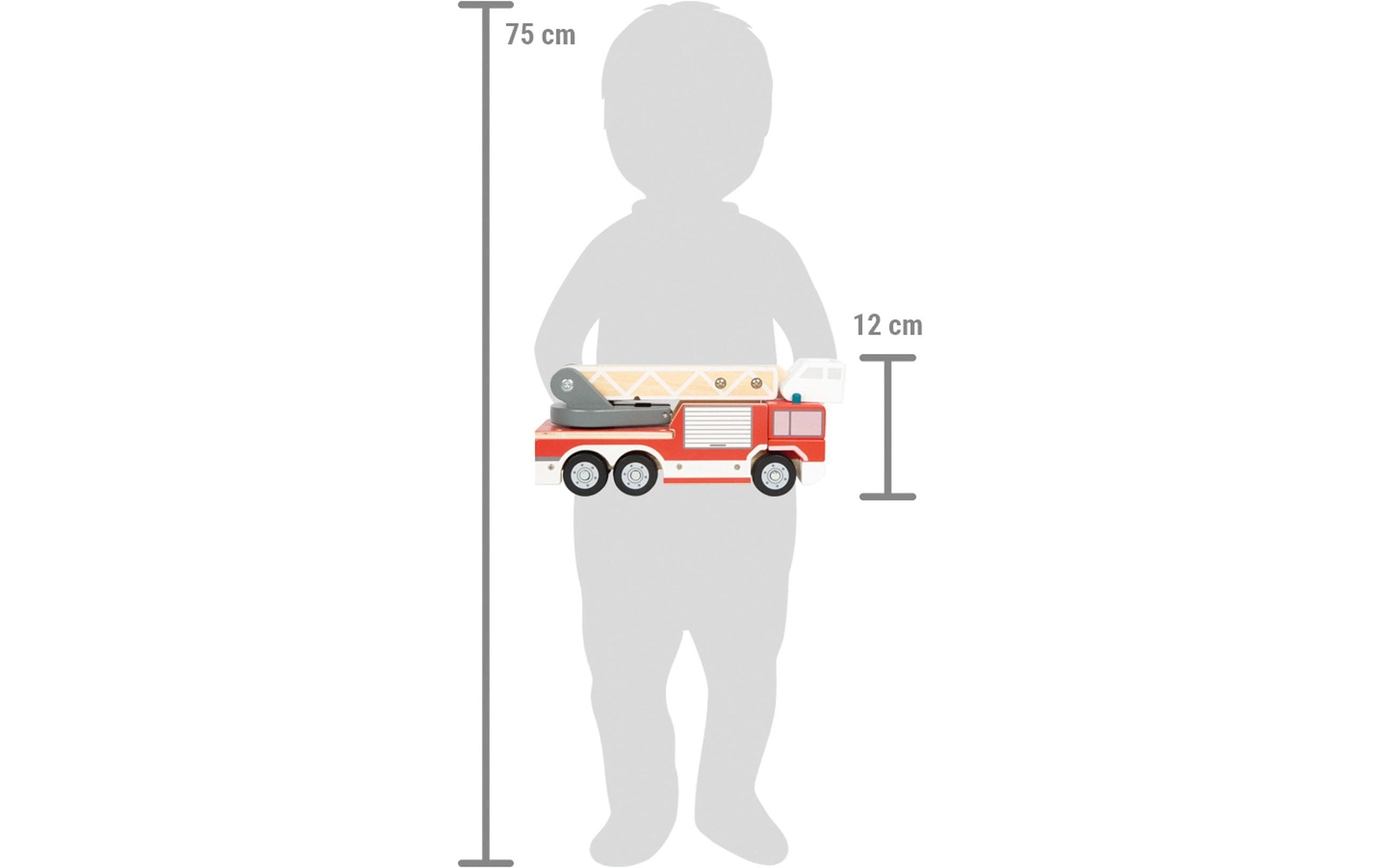 Small Foot Spielzeug-Feuerwehr »Feuerwehr mit Drehleiter«