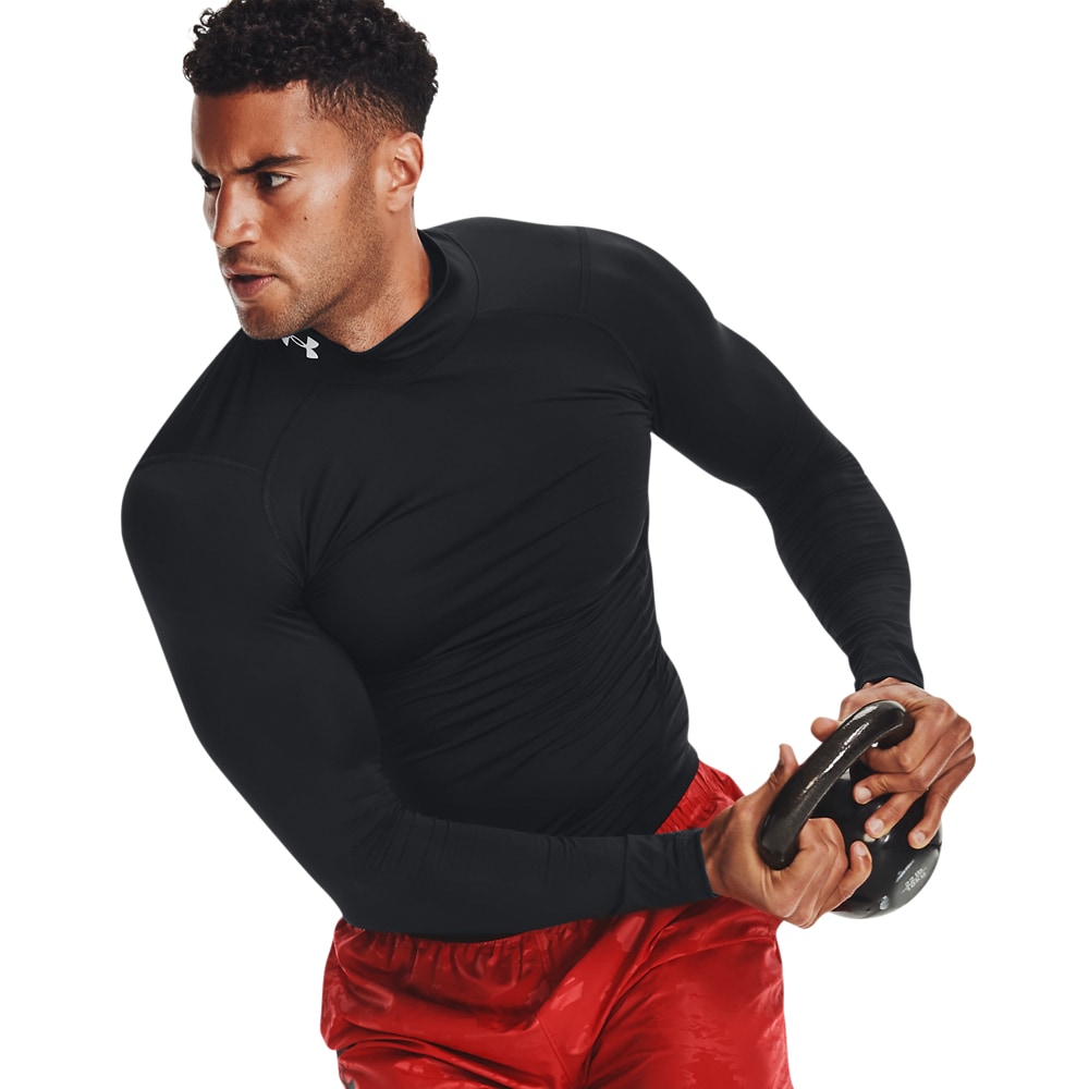 Under Armour® Trainingsshirt »HeatGear® Mock Langarm-Oberteil«