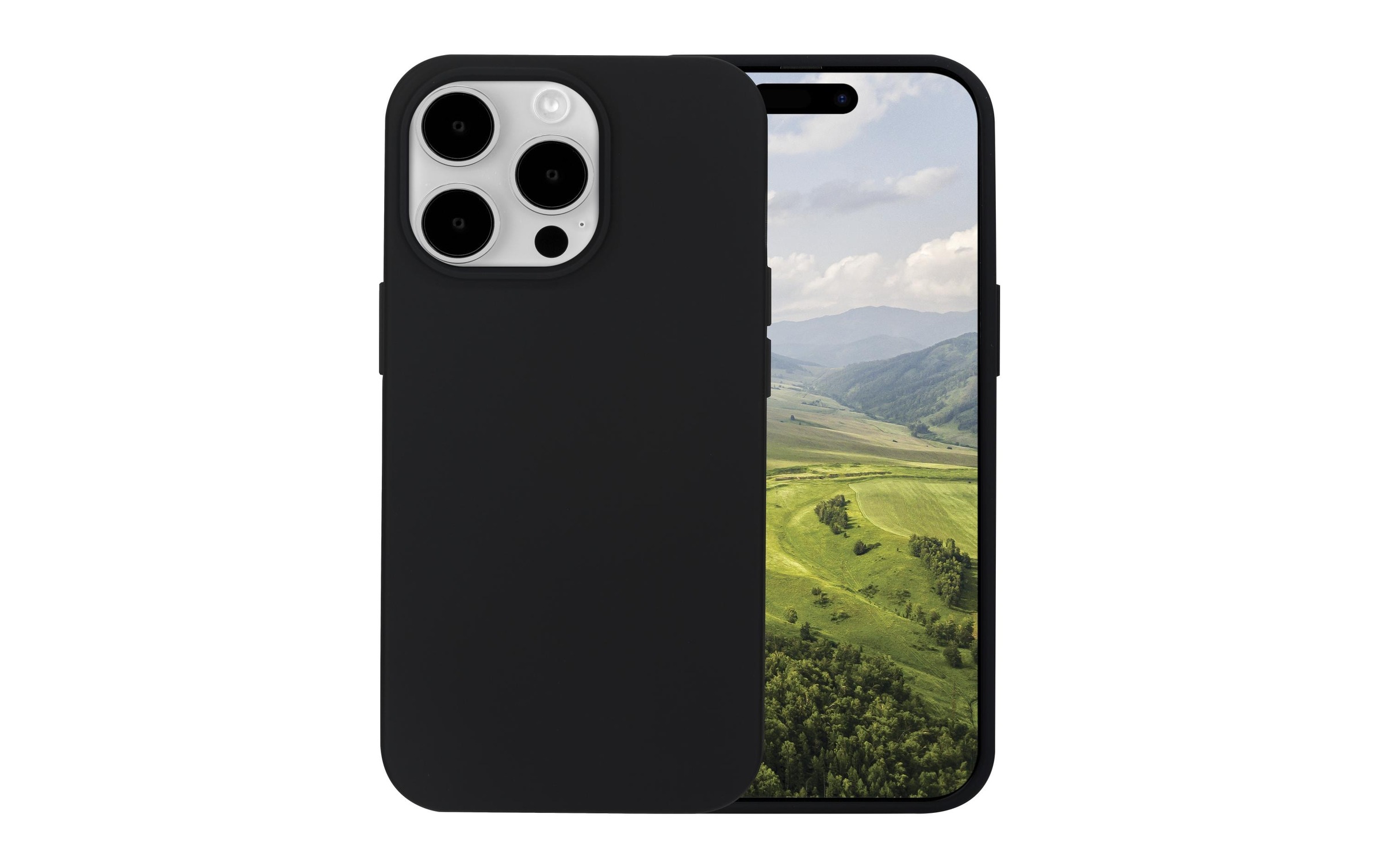 Image of dbramante1928 Backcover "Iceland Ultra D3O iPhone 15 Pro Max Schwarz"