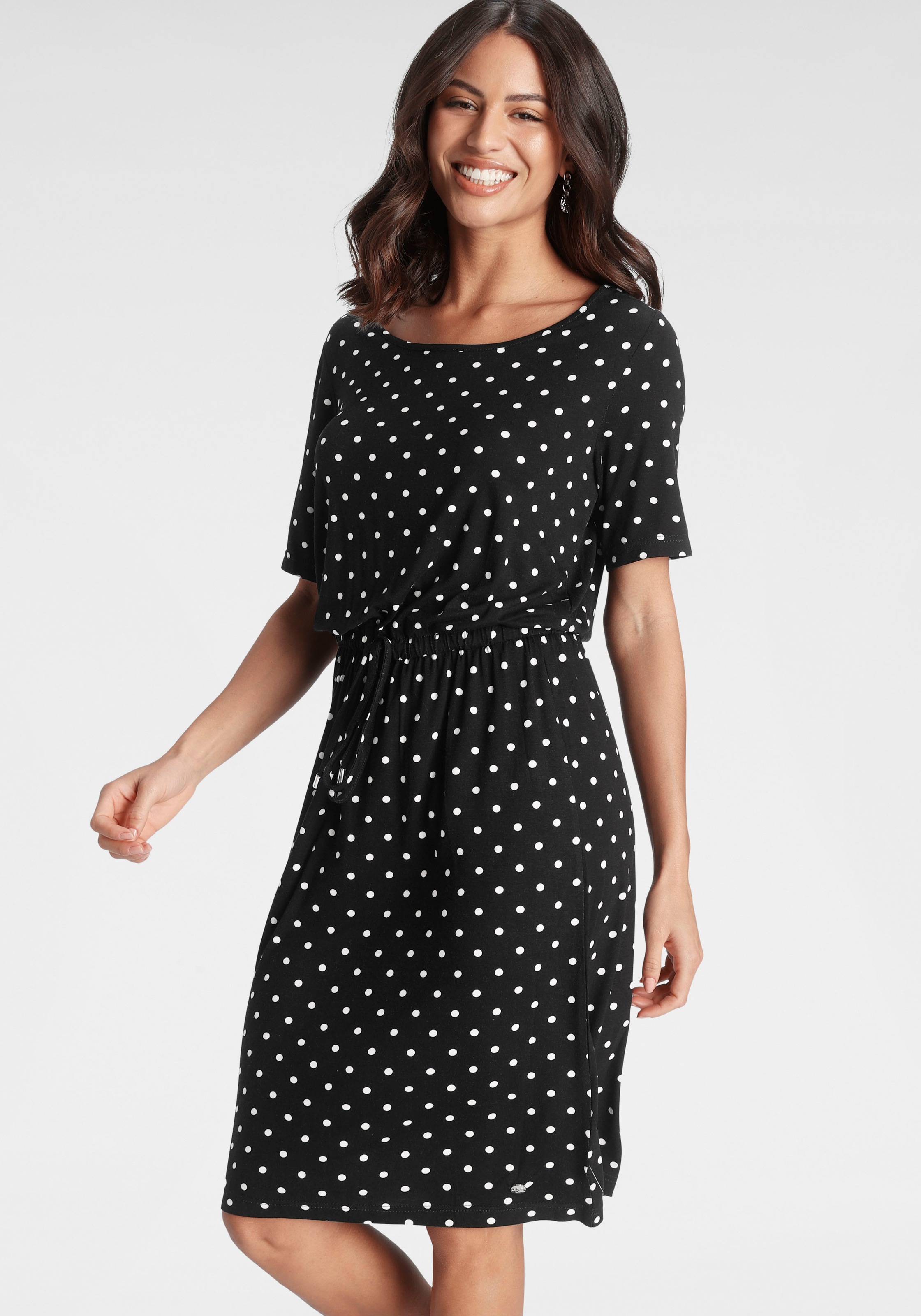 Image of Bruno Banani Jerseykleid, lässige Form bei Ackermann Versand Schweiz