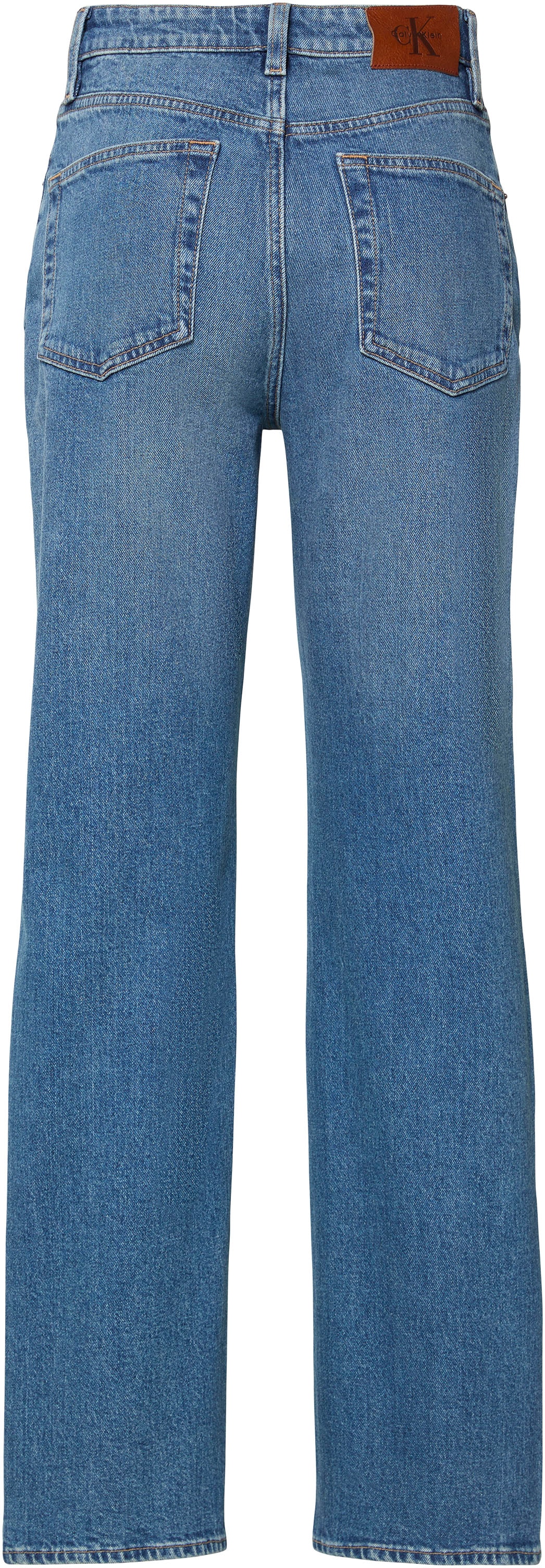 Calvin Klein Jeans Jeans taille haute Coupe régulière avec taille haute