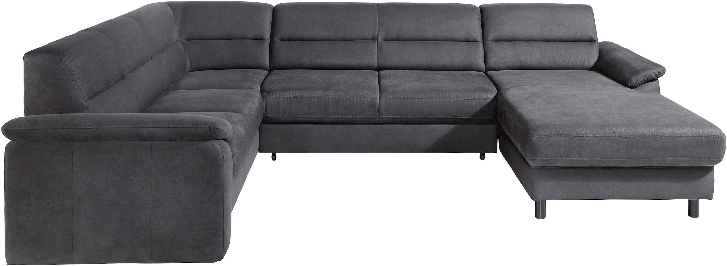 sit&more Wohnlandschaft »Top Ascara U-Form«, inklusive Boxspring/Federkern-Polsterung, wahlweise mit Bettfunktion