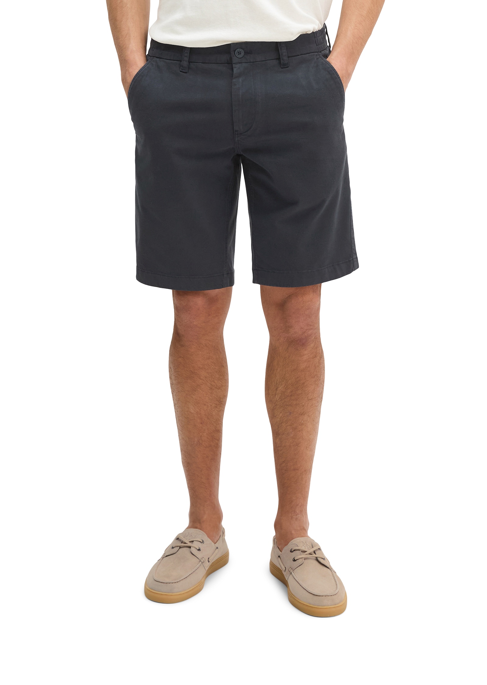 Image of Marc OPolo Shorts Model Reso Jogger regular in softer Twill Stretch-Qualität
