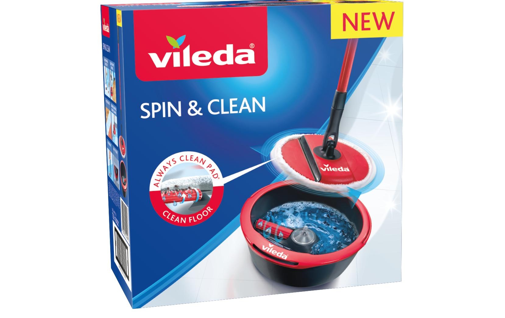 Image of Vileda Sprühwischer »Spin & Clean Set«, (Set) bei Ackermann Versand Schweiz