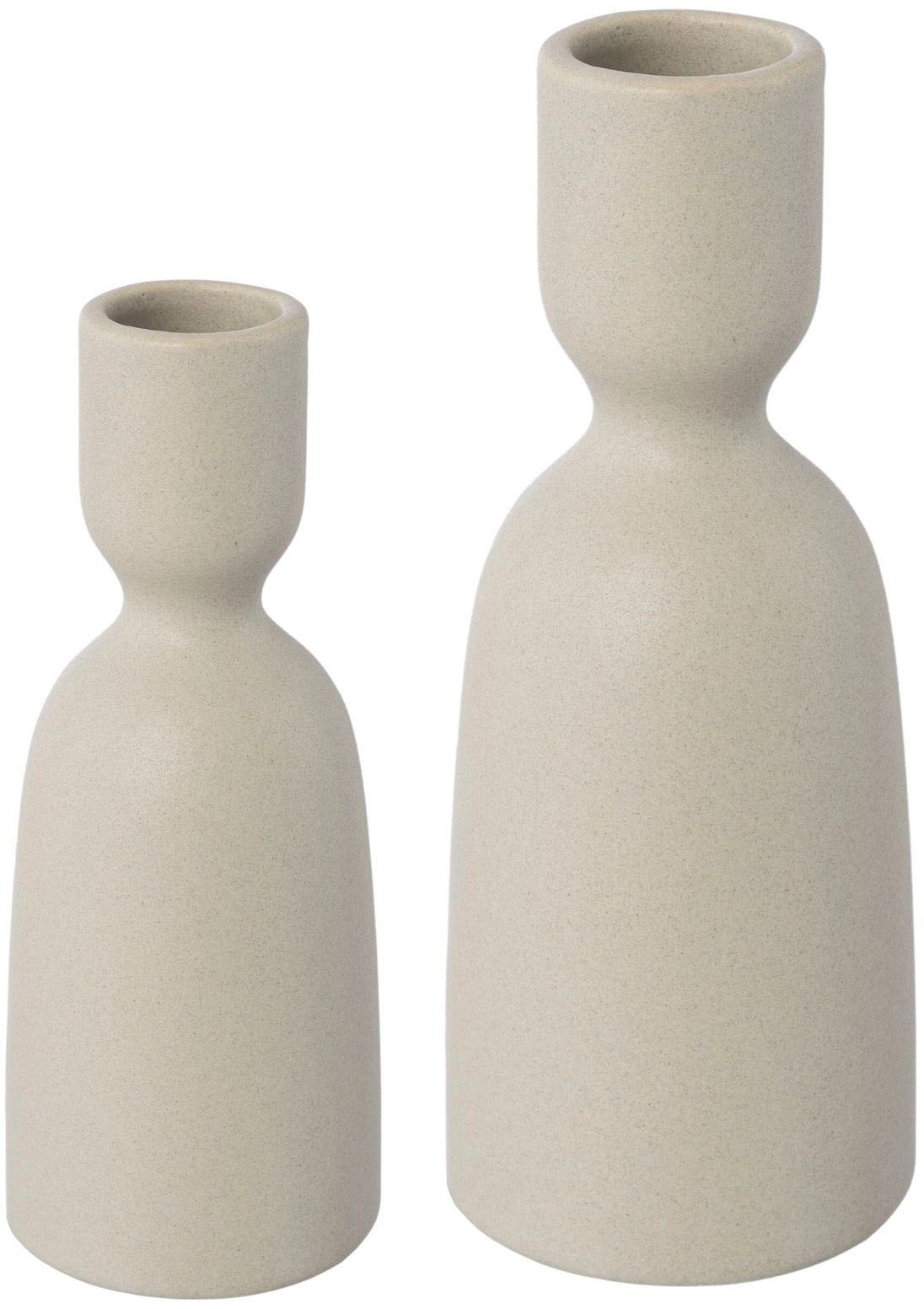Image of GOODproduct Kerzenhalter "Stabkerzenhalter Adalena" aus Porzellan, im nordischen Design