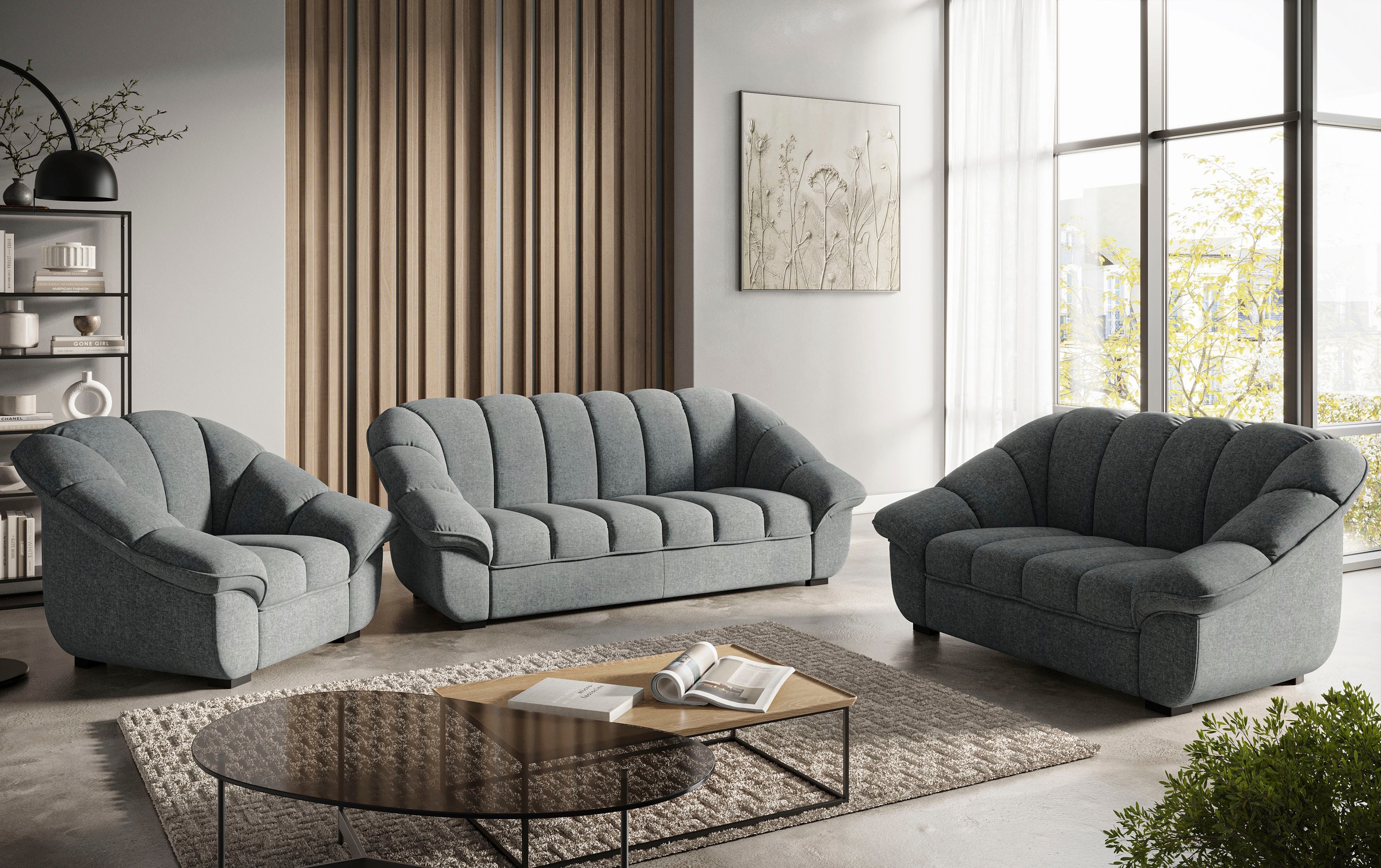 COTTA 2-Sitzer »Mado, Breite 163 cm« Bequemes Sofa mit hoher Rückenlehne
