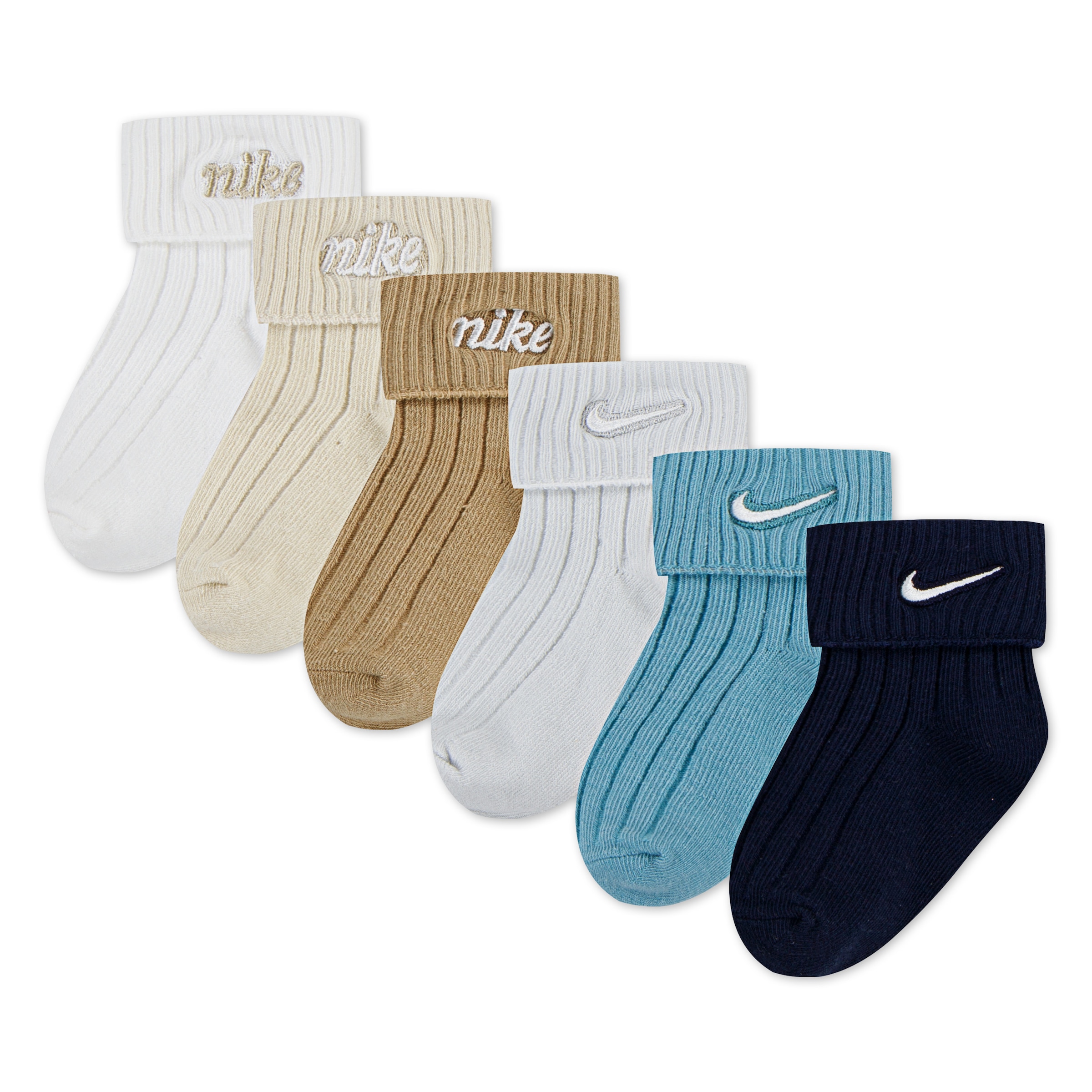 Nike Sportswear Chaussettes »NHN 6PK RIB TURNCUFF INF SOCK für Kinder« 6 cuis tlg. für Kinder
