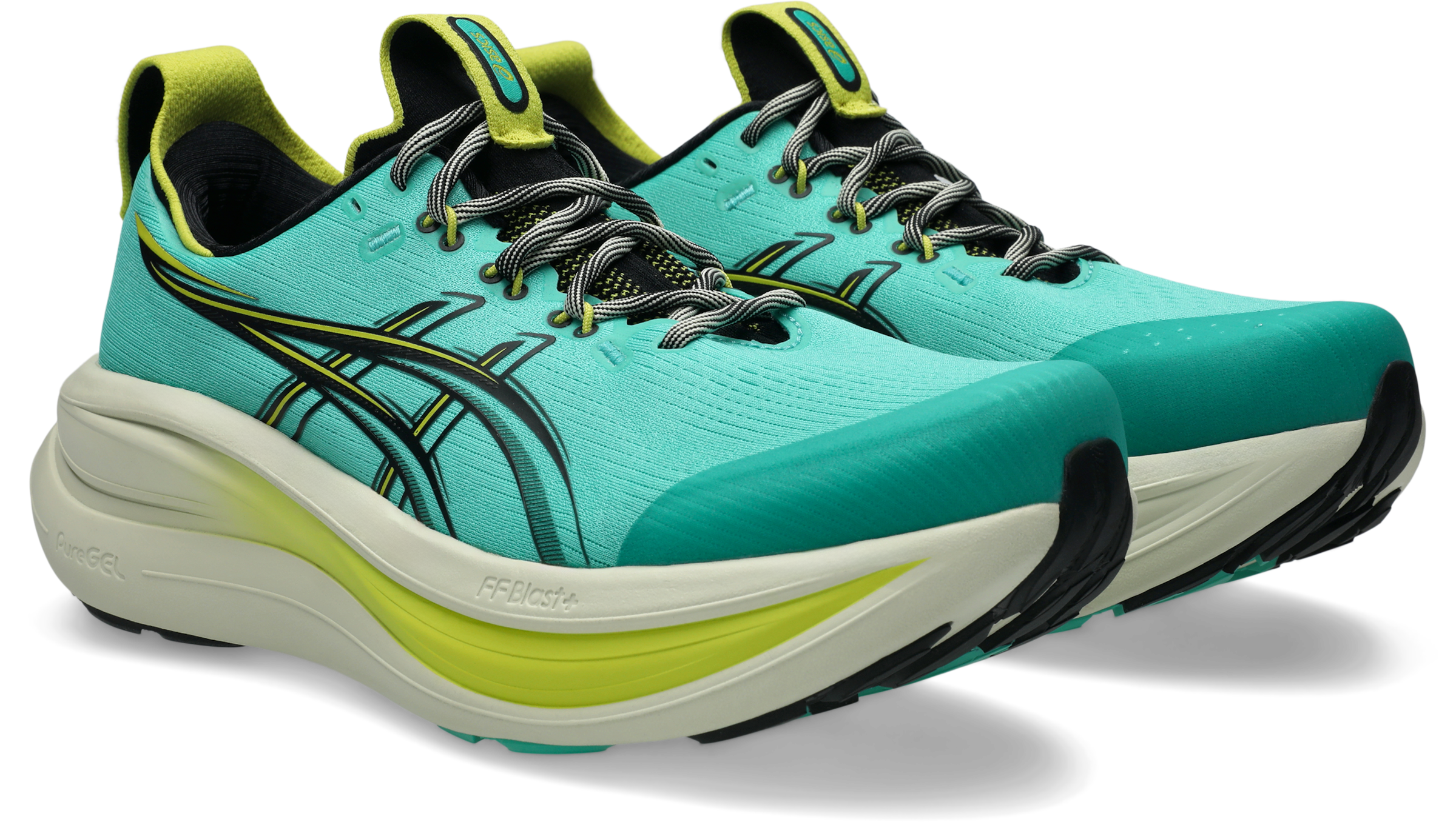 Image of Asics Laufschuh "GEL-NIMBUS 28 TR" sportlicher Stil, leicht profiliertes Laufsohlenprofil, Schnürung