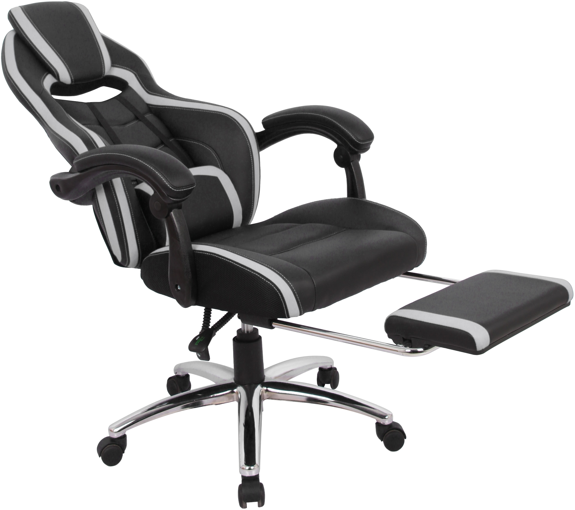 INOSIGN Chaise de jeu »Sprinta 1, Chefsessel mit ausziehbarer Fussstütze« () komfortabel gepolstert mit vielen ergonomischen Funktionen