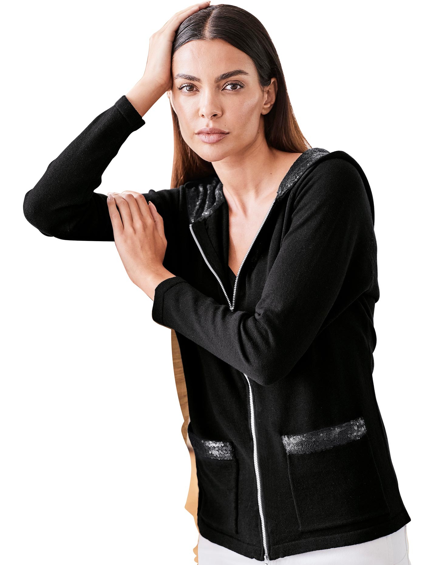 Image of RICK CARDONA by Heine Kapuzenstrickjacke bei Ackermann Versand Schweiz