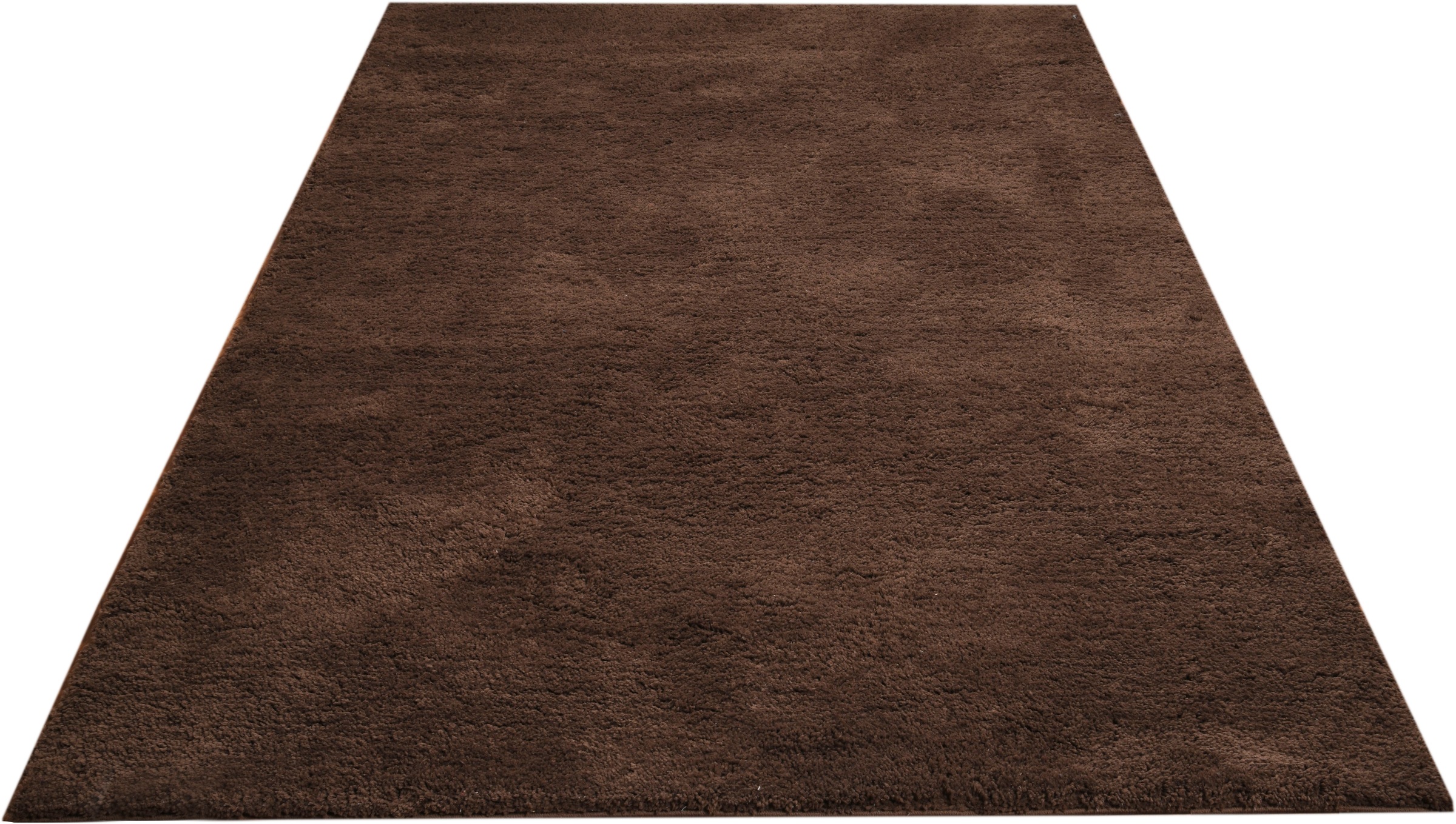 Image of andas Hochflor-Teppich »Nanna«, rechteckig, 27 mm Höhe, weiche Haptik, einfarbig, Hochflor-Teppich, ideale Teppiche für Wohnzimmer, Schlafzimmer, Esszimmer bei Ackermann Versand Schweiz