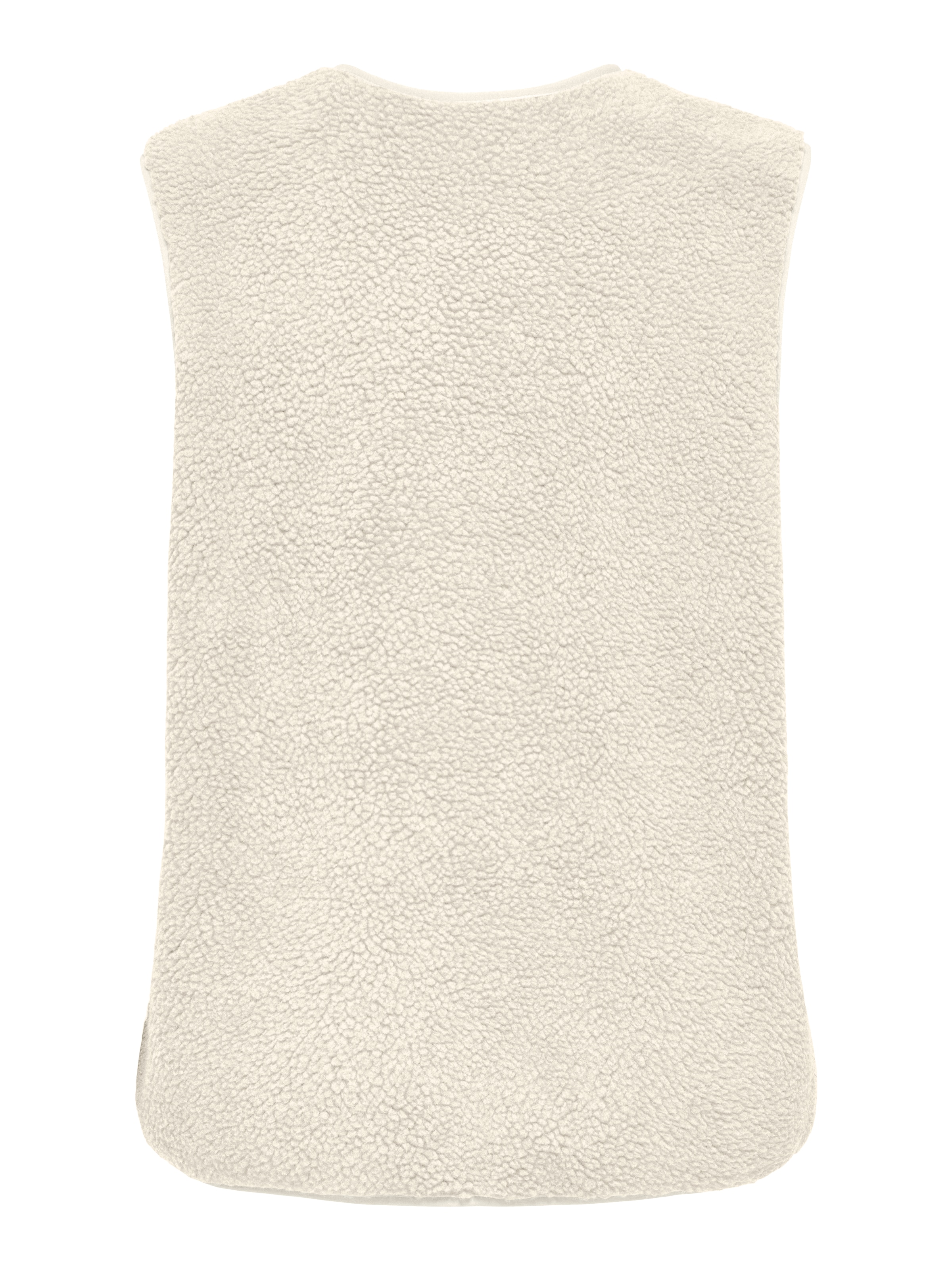 ONLY Gilet en peluche »ONLBABY LIFE TEDDY VEST PNT CS« fibre synthétique