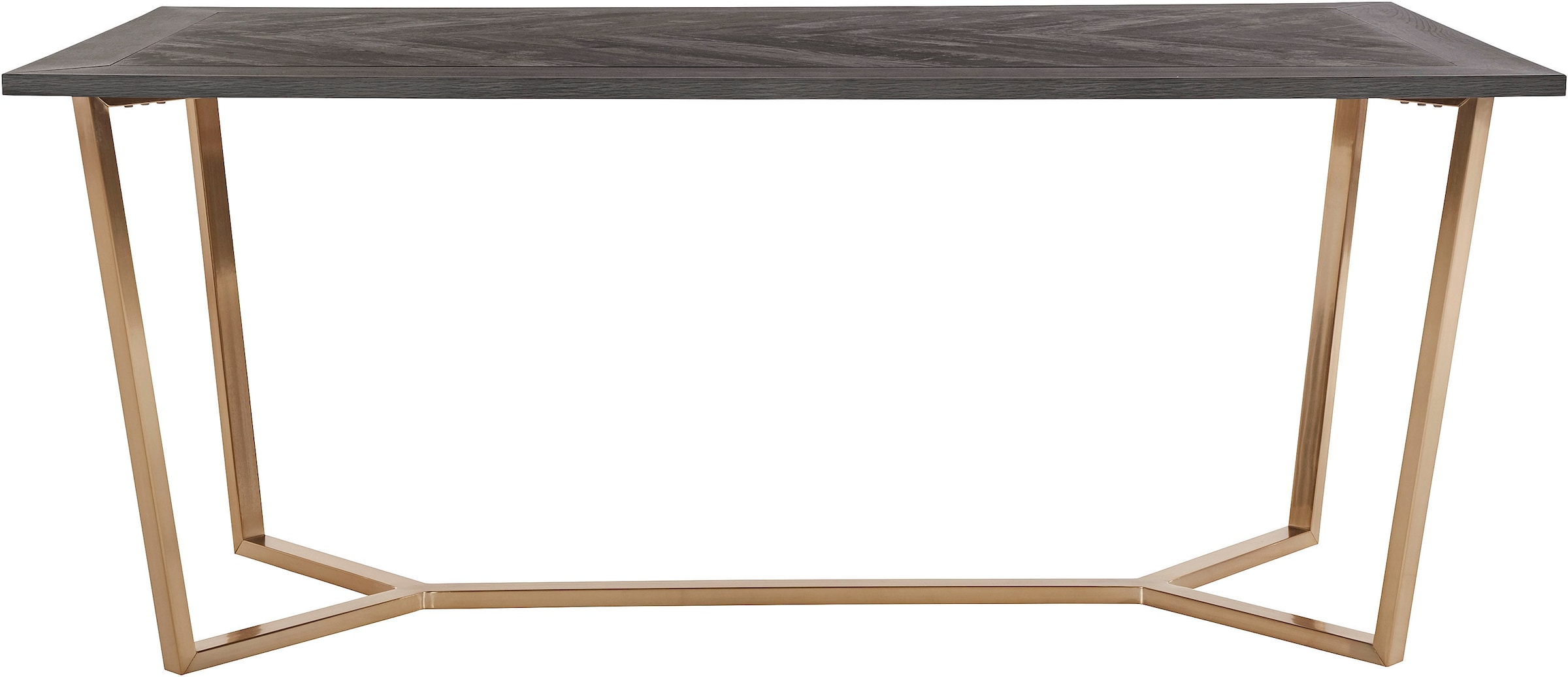 ♕ Leonique Esstisch »Nanterie«, Tischplatte in Holzoptik, mit exklusivem  Fischgrätenmuster, Höhe 76 cm versandkostenfrei auf