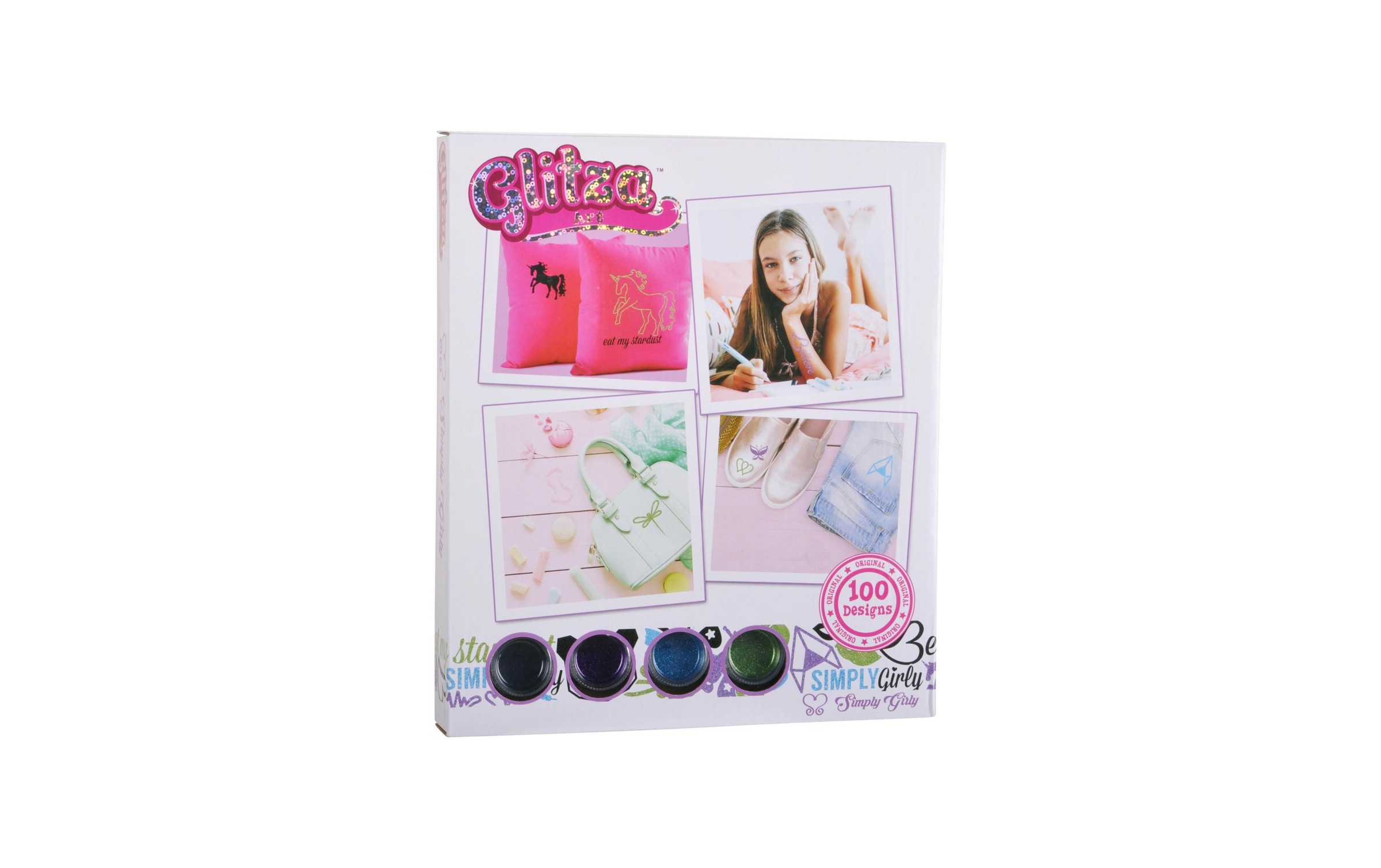 Image of Knorrtoys® Schmuck-Tattoo »GLITZA Simply Girly«, (Set), Für alle Oberflächen geeignet bei Ackermann Versand Schweiz