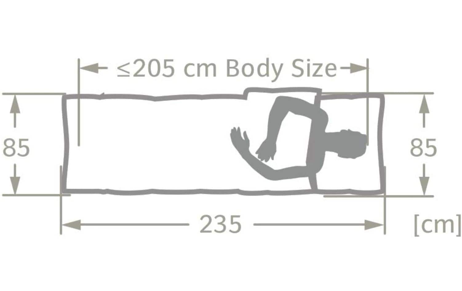VAUDE Deckenschlafsack »Navajo 500 XL II SYN«