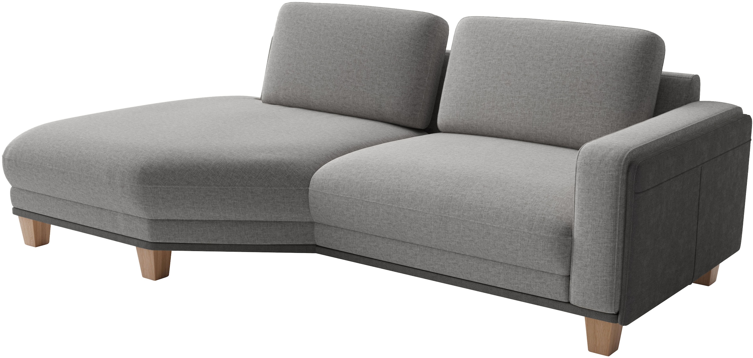 sit&more Ecksofa »Concept« Modernes Sofa in drei Fussfarben zur Auswahl