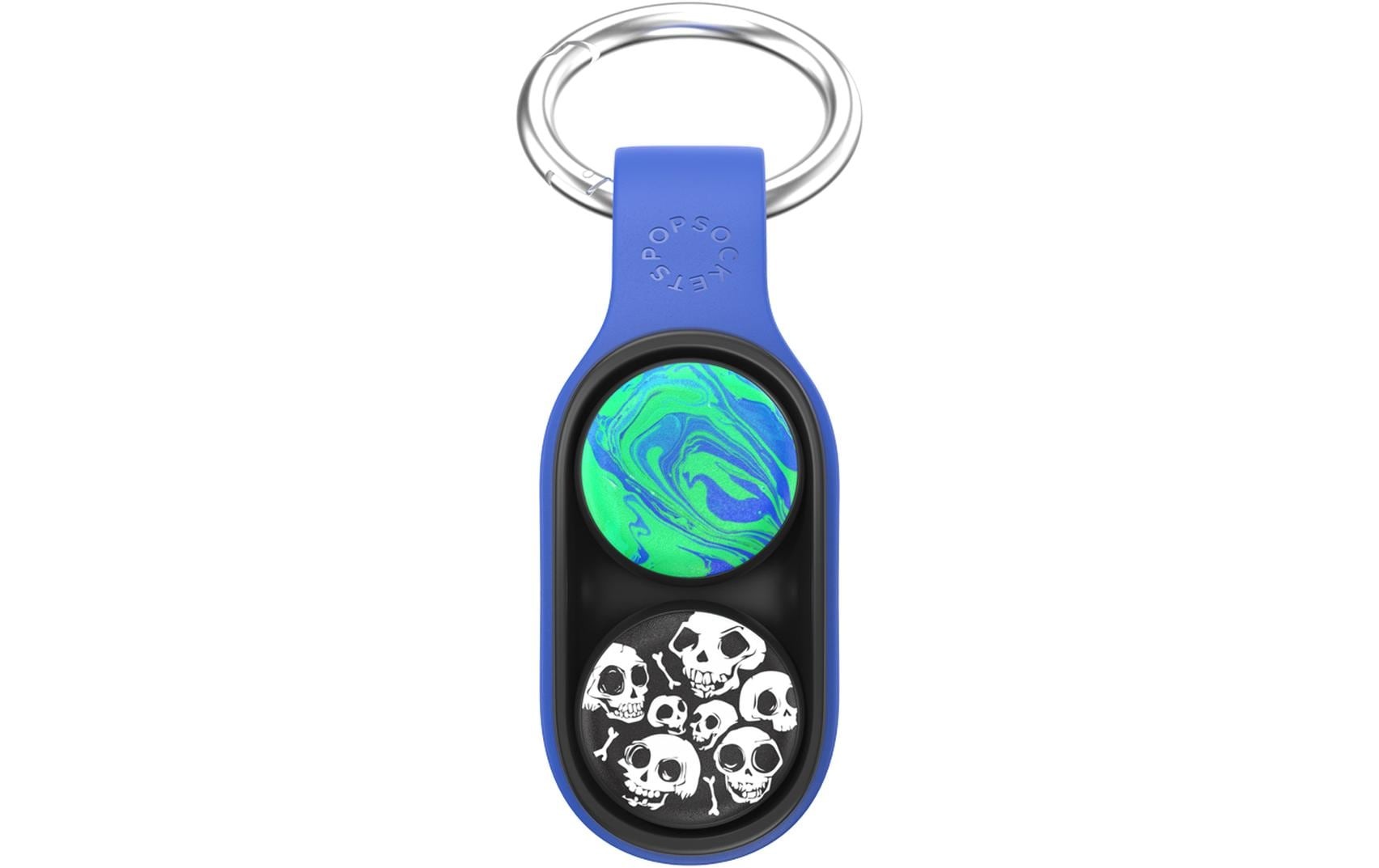Image of Popsockets Schlüsselanhänger "PopPucks Starter Pack Blue Jar"