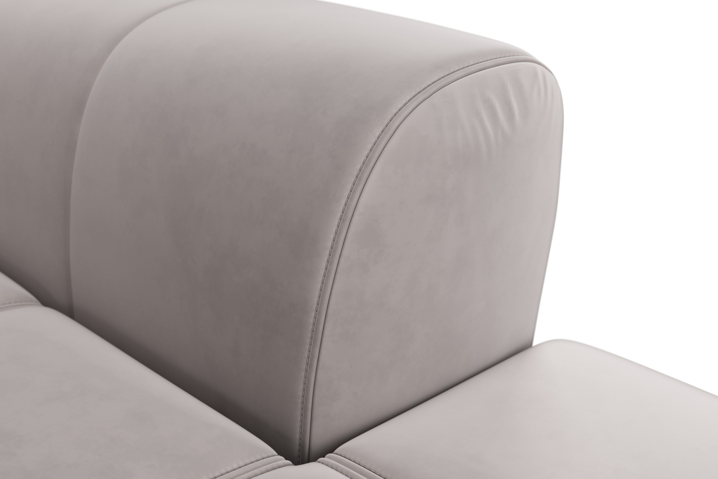 sit&more Ecksofa »Bendigo L-Form«, inklusive Sitztiefenverstellung, Bodenfreiheit 15 cm, 2 Fussfarben