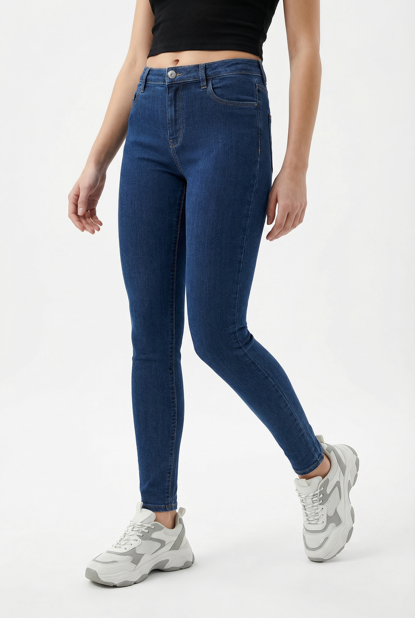 Image of ONLY Skinny-fit-Jeans "ONLRAY REG WAIST SKINNY BOX DNM"