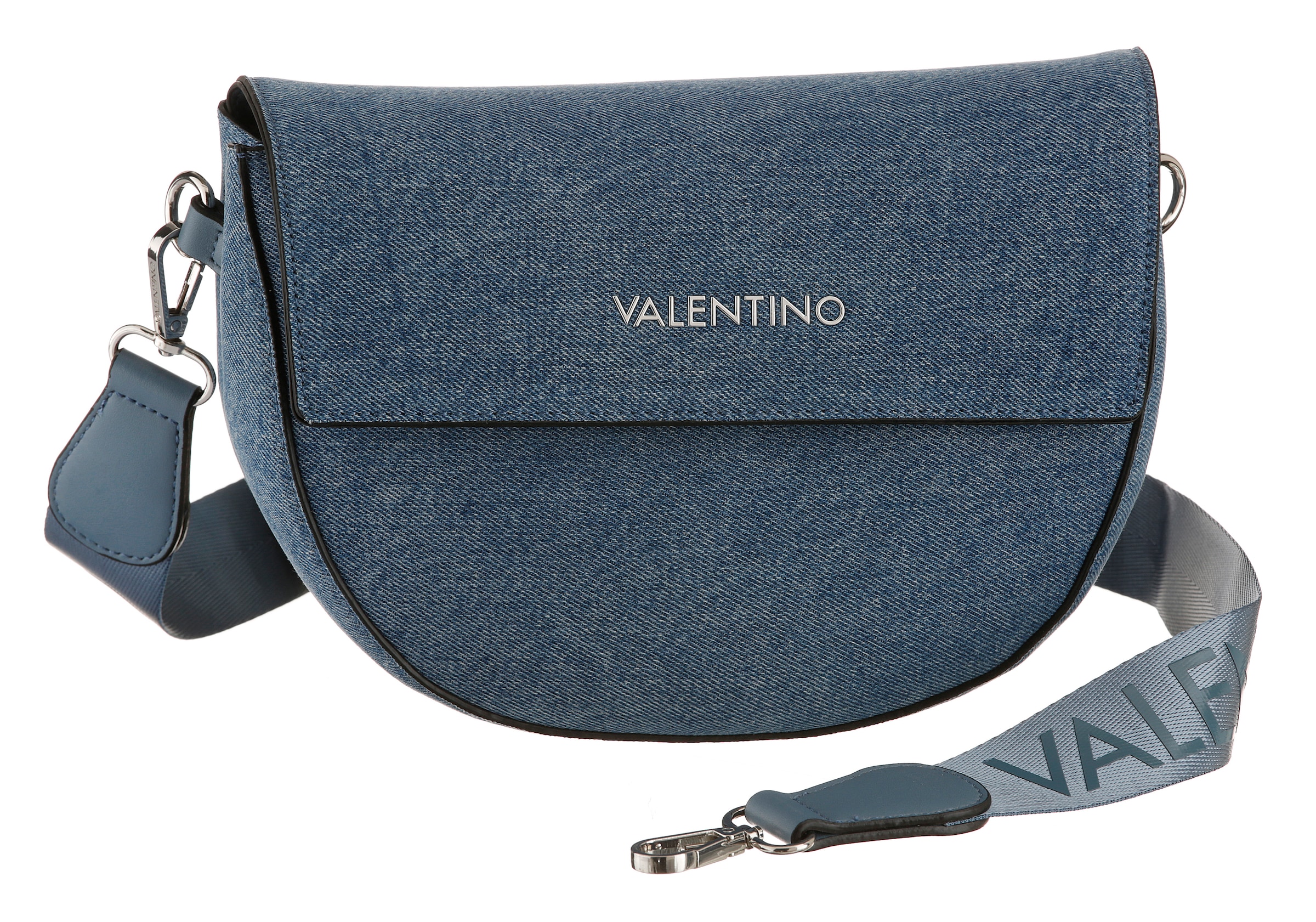 VALENTINO BAGS Umhängetasche »BIGS DENIM«, Schultertasche Handtasche Damen Tasche Damen