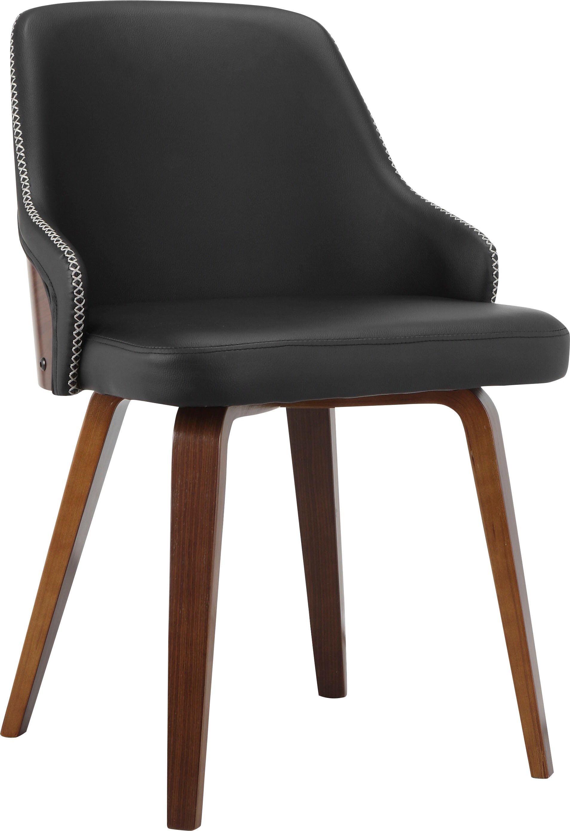 Image of GOODproduct Esszimmerstuhl "Bojan" () 2 Stk.pflegeleichtes Kunstleder, Sitz- und Rücken gepolstert, Sitzhöhe 47 cm