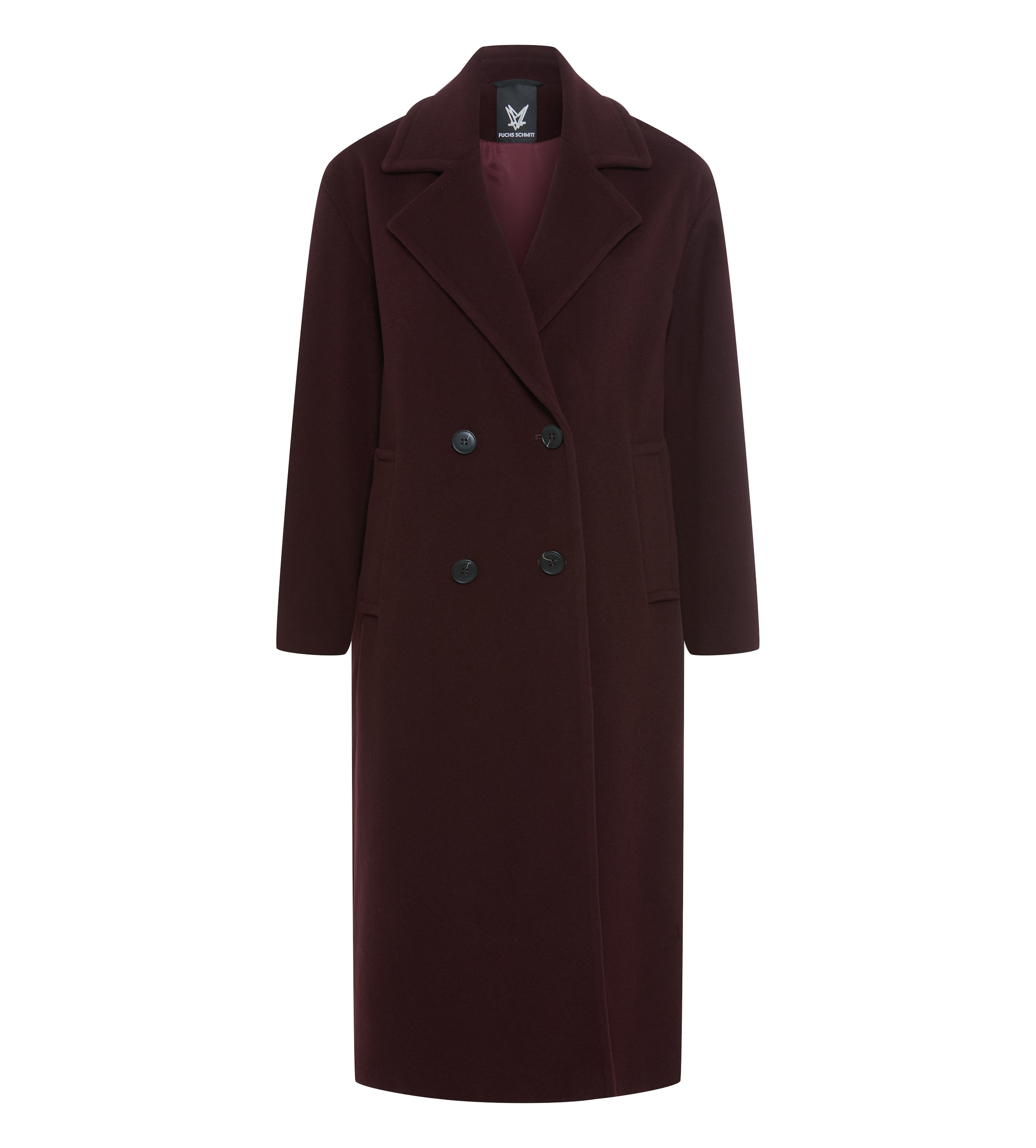 Fuchs Schmitt Manteau en laine Coupe régulière, mélange de laine, double boutonnage