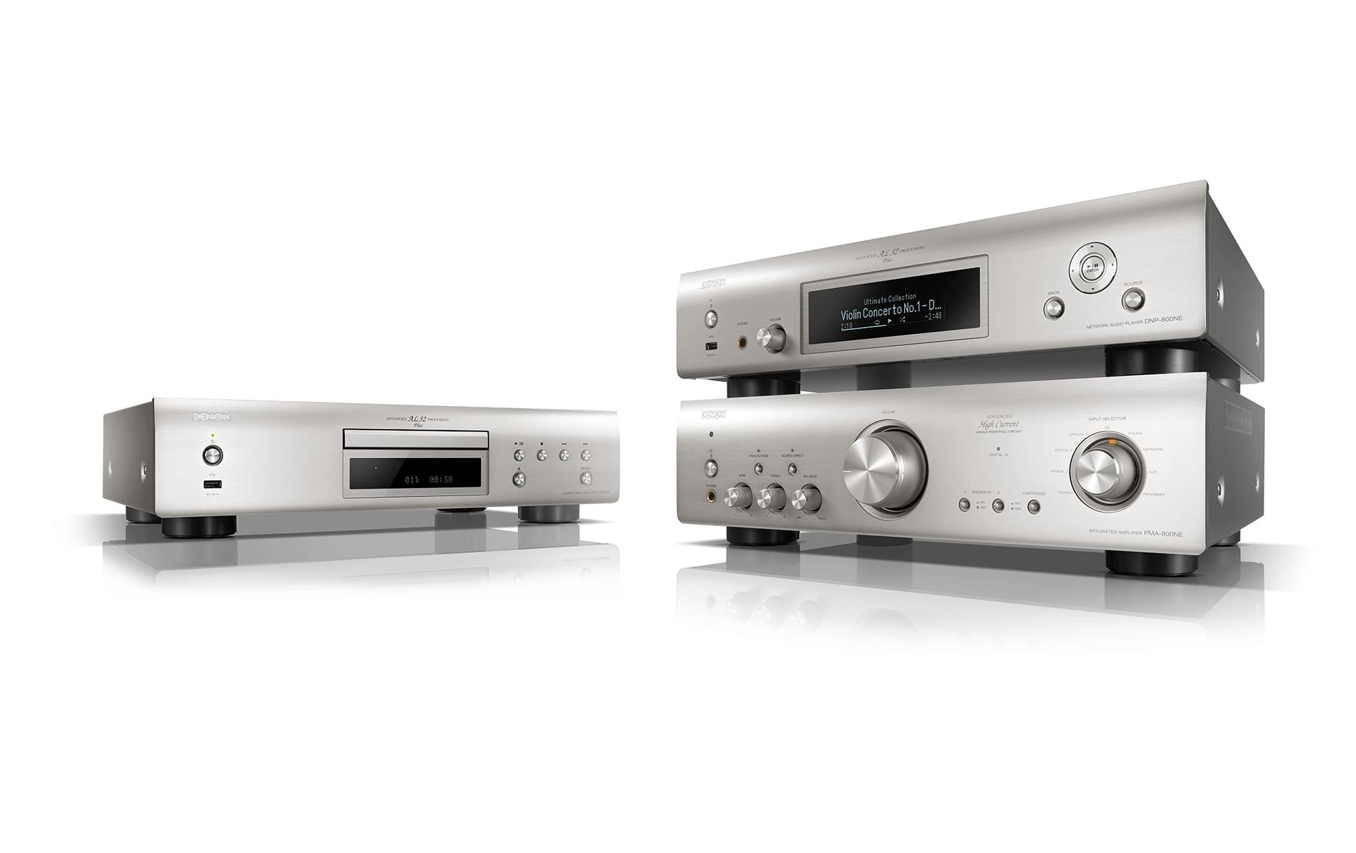 Denon Internet-Radio »DNP-800NE Silber«, (Bluetooth Internetradio)