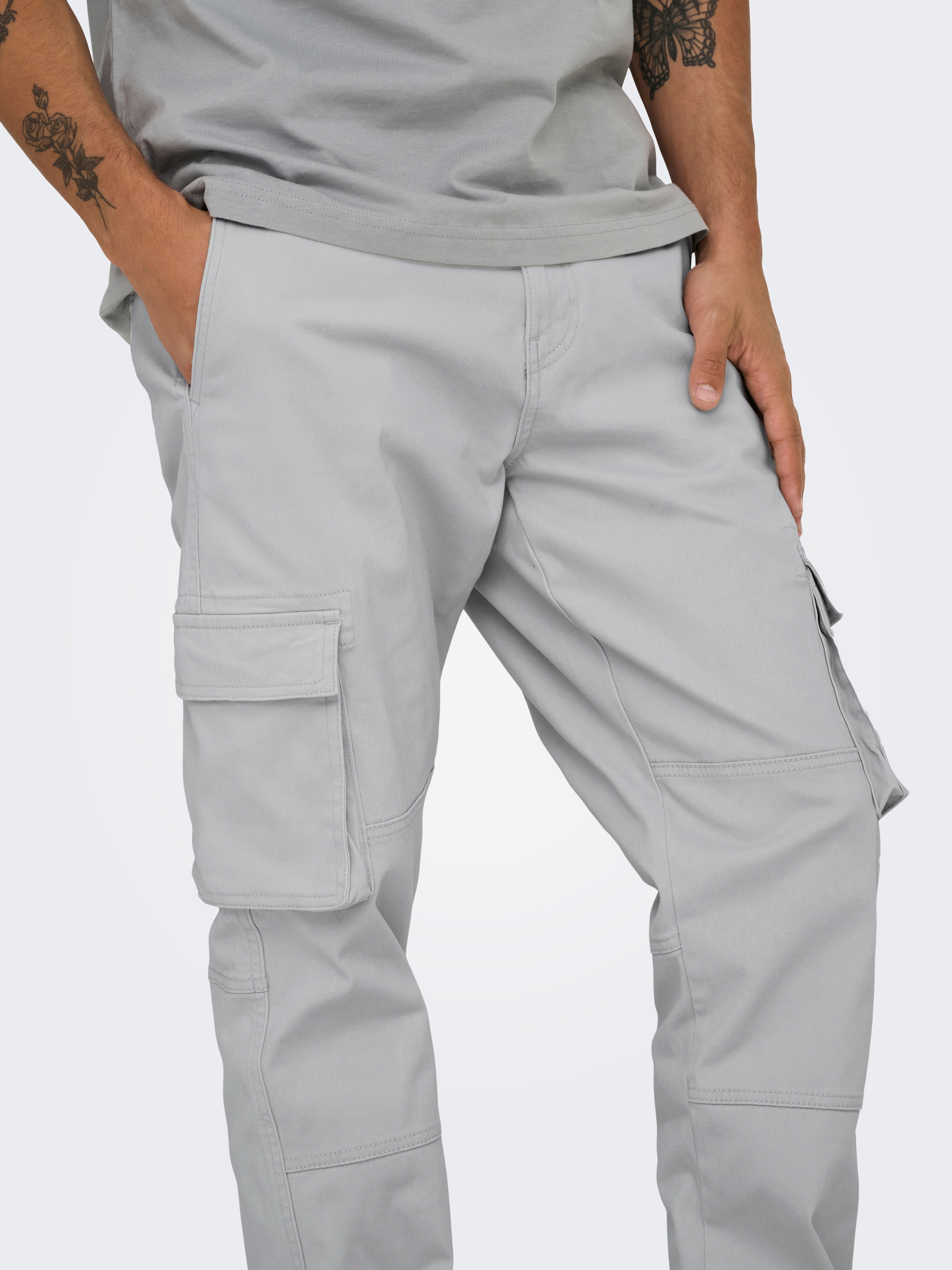 ONLY & SONS Cargohose »ONSCAM STAGE CARGO CUFF LIFE 6687 NOOS«