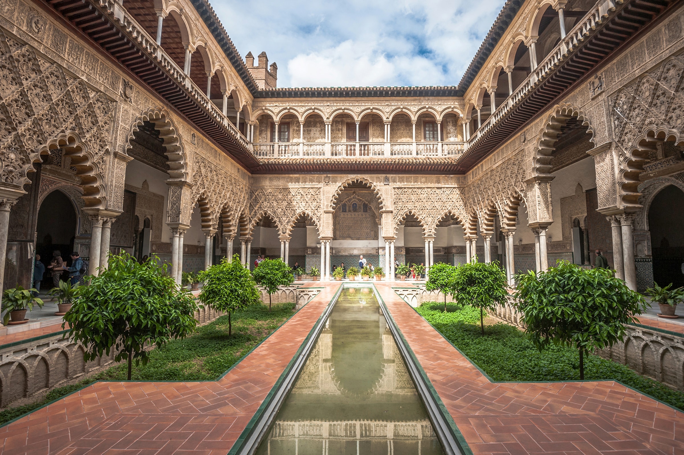 Image of Papermoon "ARCHITEKTUR-ALCAZAR SEVILLA PALAST"
