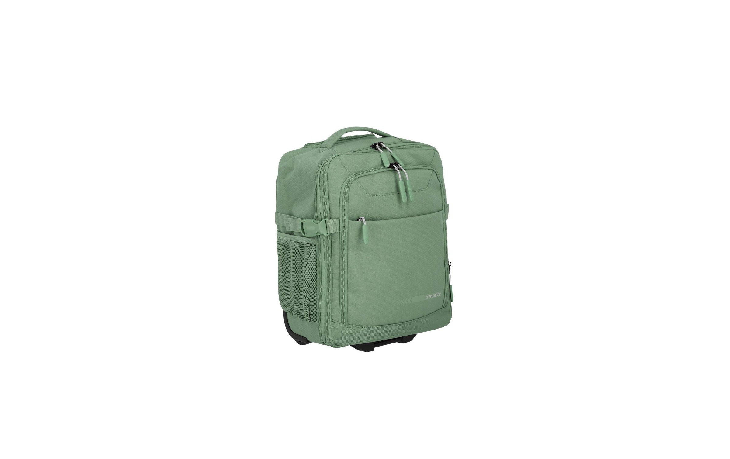 travelite Trolley »Kick Off Backpack 28 l« 28 l 2 Rollen Widerstandsfähige Materialien