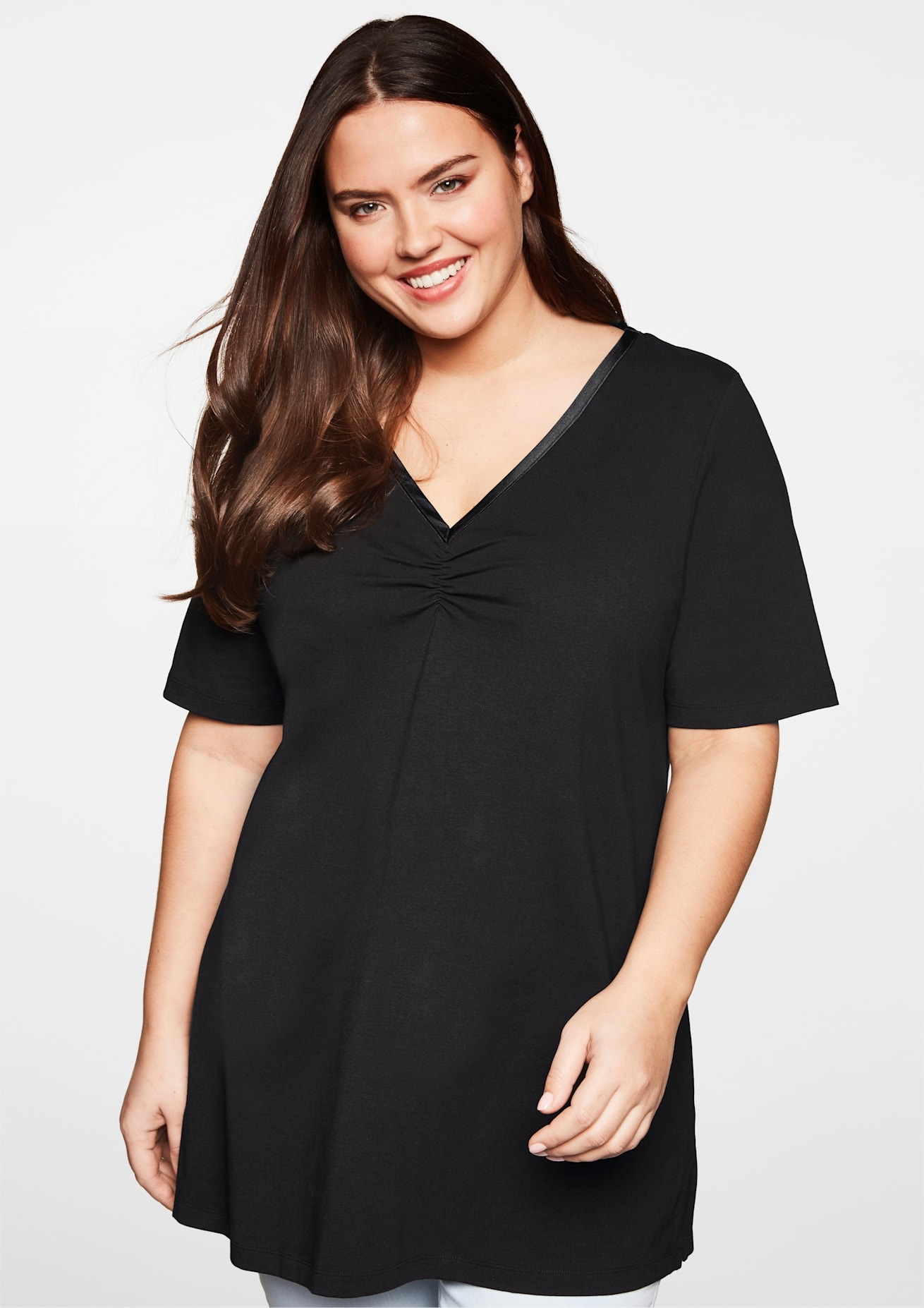 Sheego Longshirt »Longshirt«, (1 tlg.)
