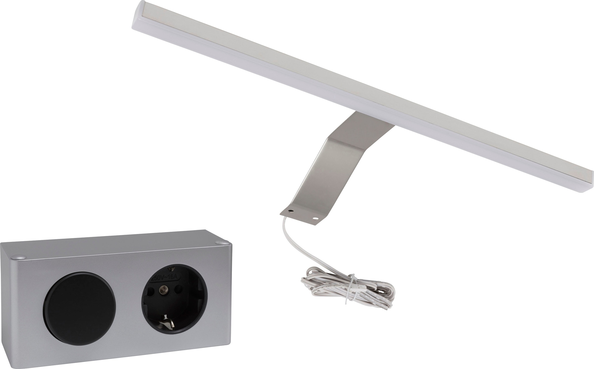 Home affaire Badmöbel-Set »Malmö, 5 teilig, inklusive LED Beleuchtung, bestehend aus:« 5 Stk. tlg.