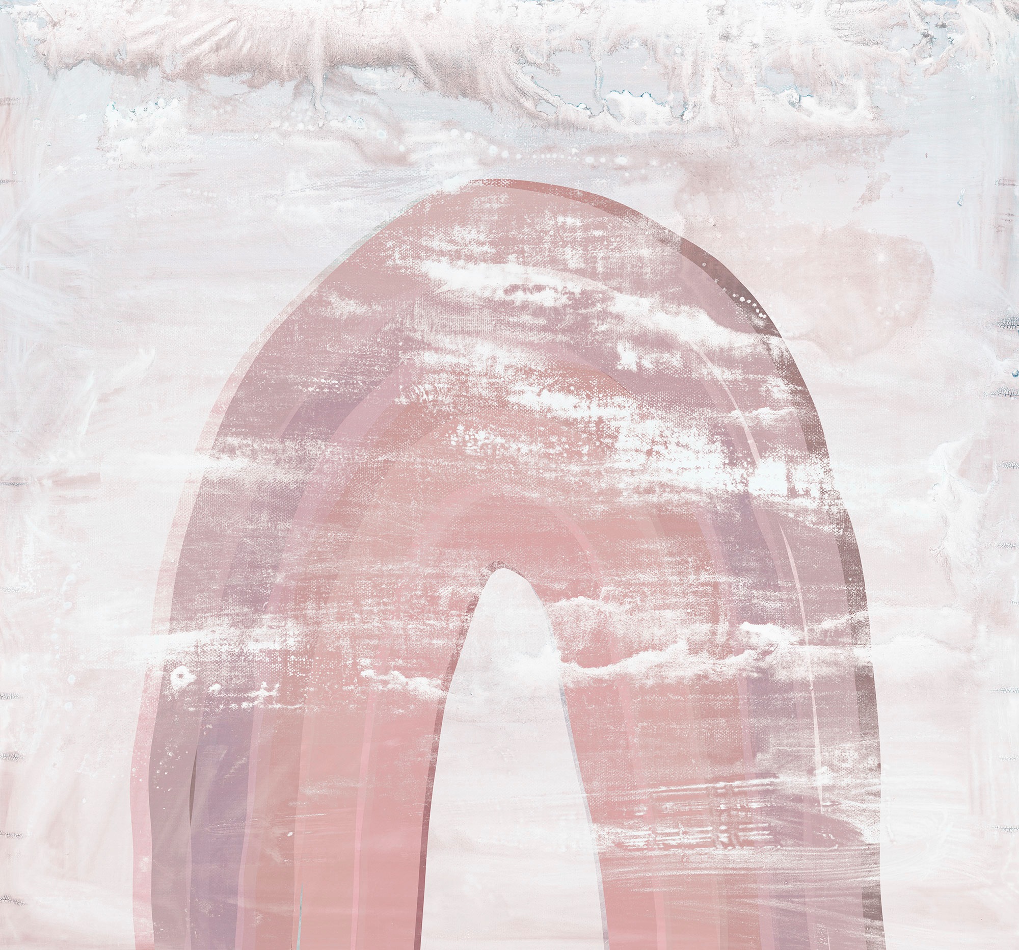 Image of Komar Fototapete »Vliestapete Arcobaleno«, bedruckt-Kunst-geometrisch-realistisch, 300 x 280 cm bei Ackermann Versand Schweiz