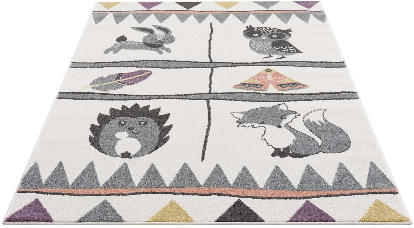 Image of Carpet City Kinderteppich »Anime9390«, rechteckig, 11 mm Höhe, Spielteppich, Tier-Motive, Weicher Flor, Pflegeleicht, Kinderzimmer bei Ackermann Versand Schweiz