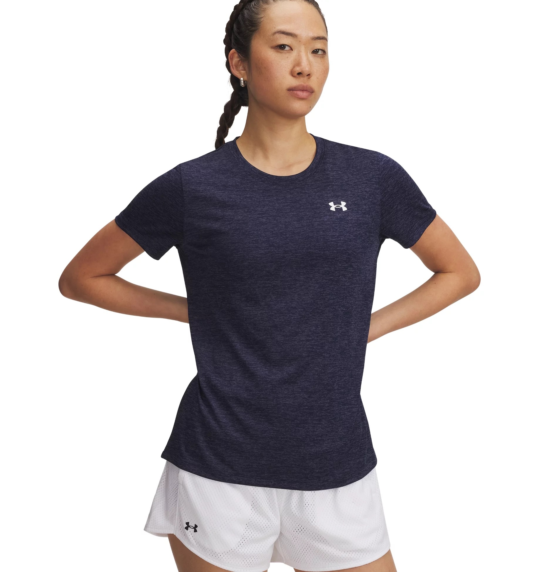 Image of Under Armour Funktionsshirt "Tech SSC- Twist" mit Kurzarm-Design, atmungsaktiv, schnell trocknend, in normaler Länge