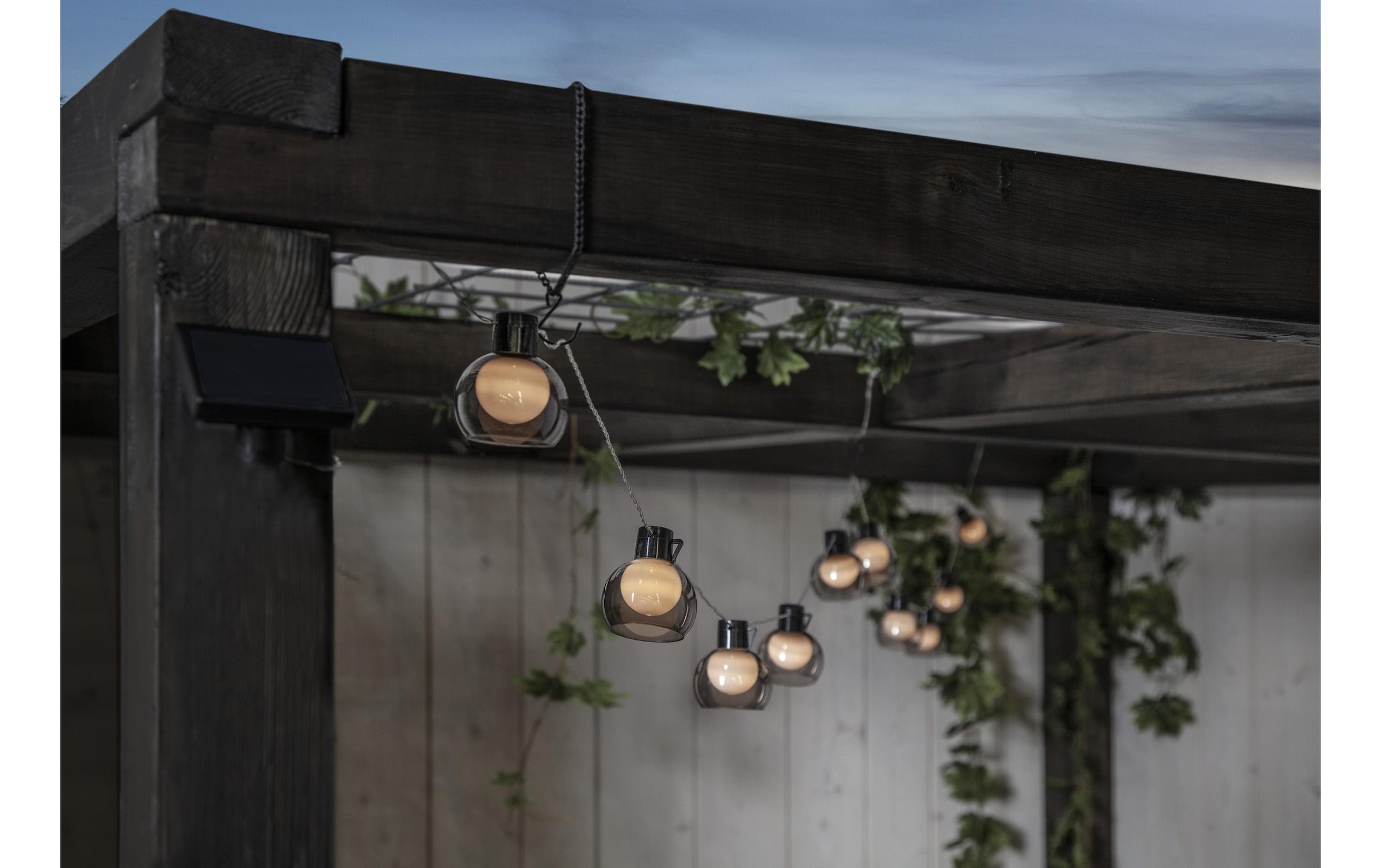 Parforce Traditional Hunting LED-Lichterkette »Star Trading Solar«, 10 St.-flammig