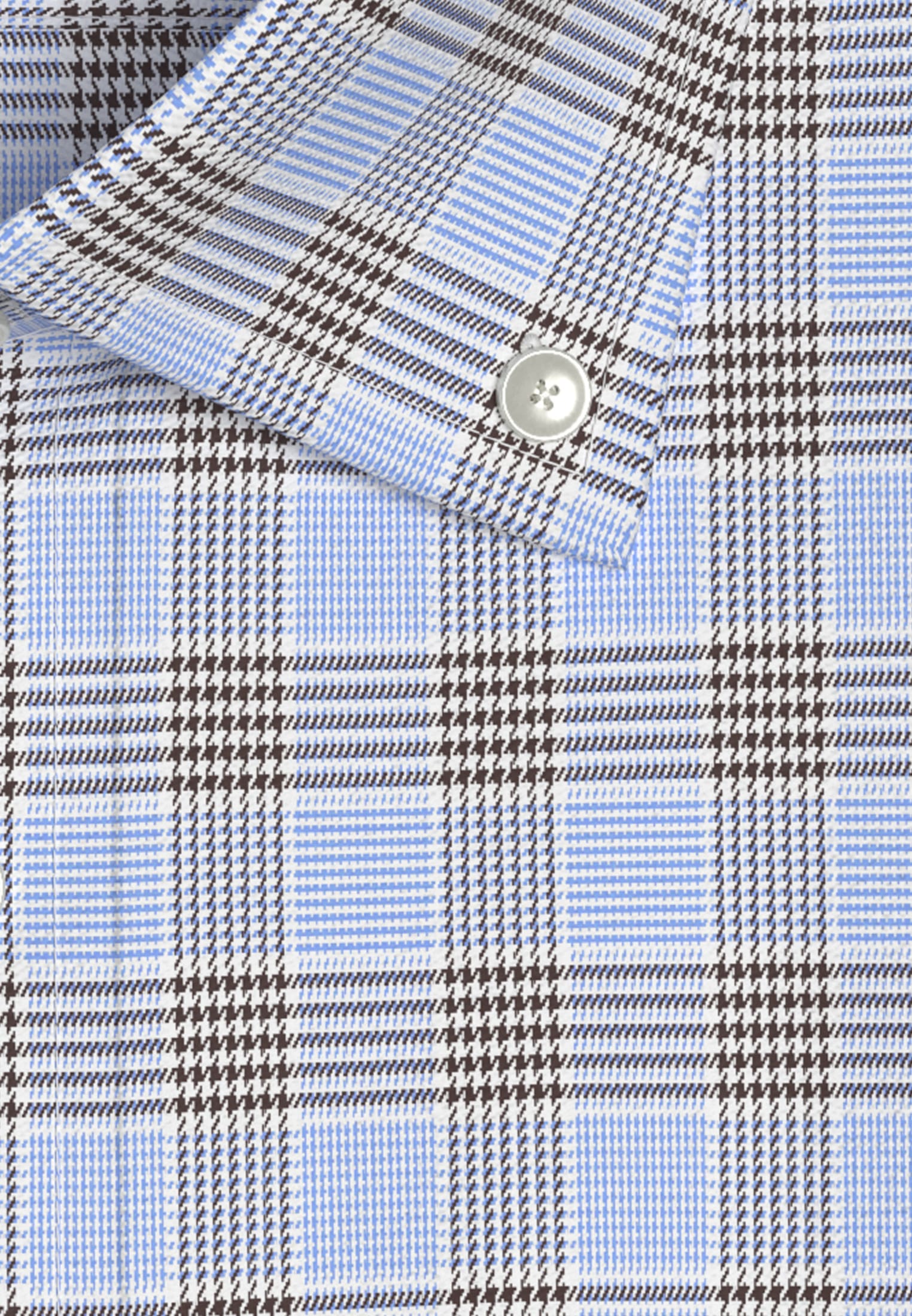 seidensticker Chemise d'affaires »Regular« Regular 1/2 Button-Down-Kragen Karo