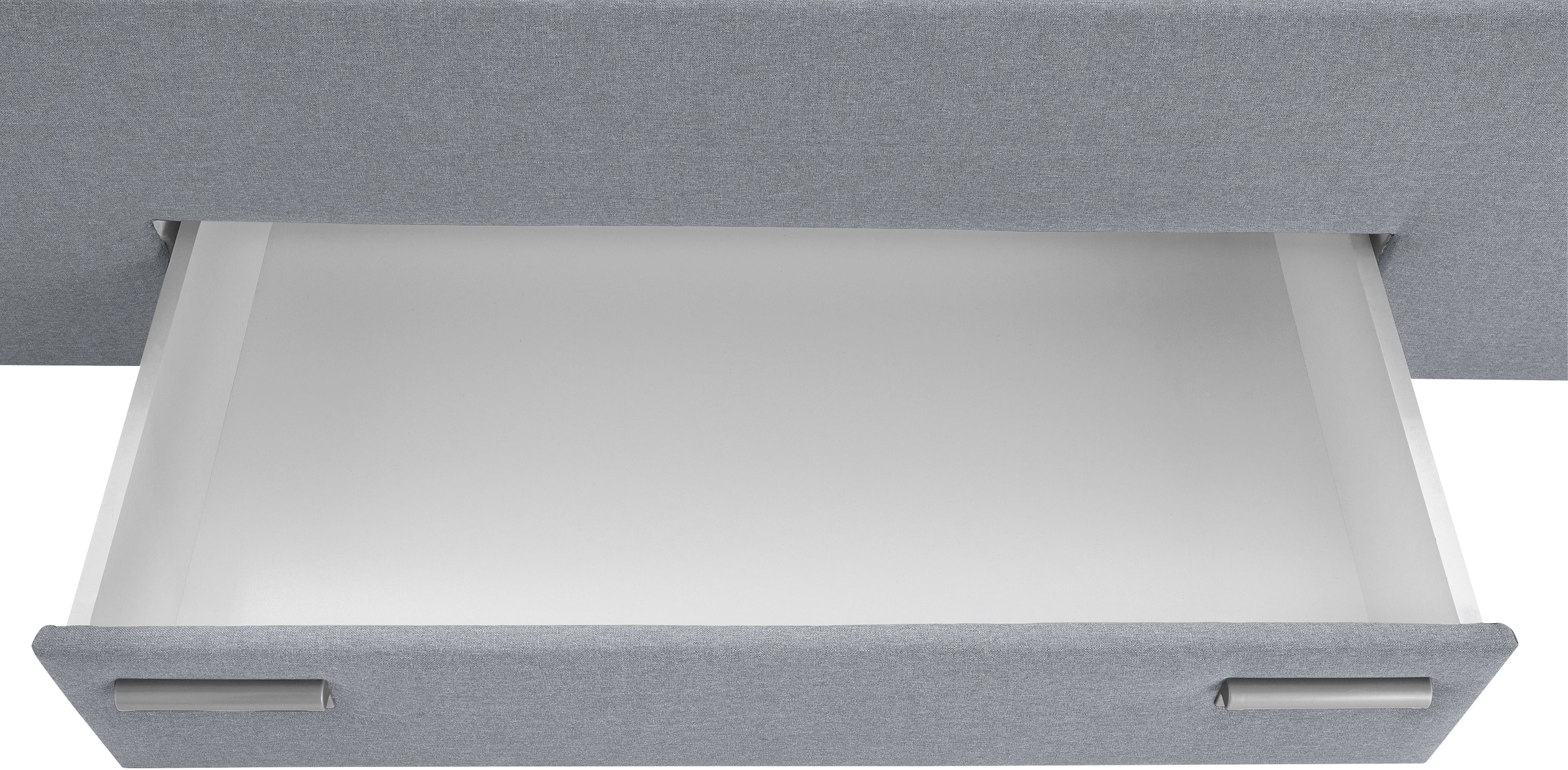 Westfalia Schlafkomfort Lit boxspring mit integrierter Schublade, frei im Raum stellbar