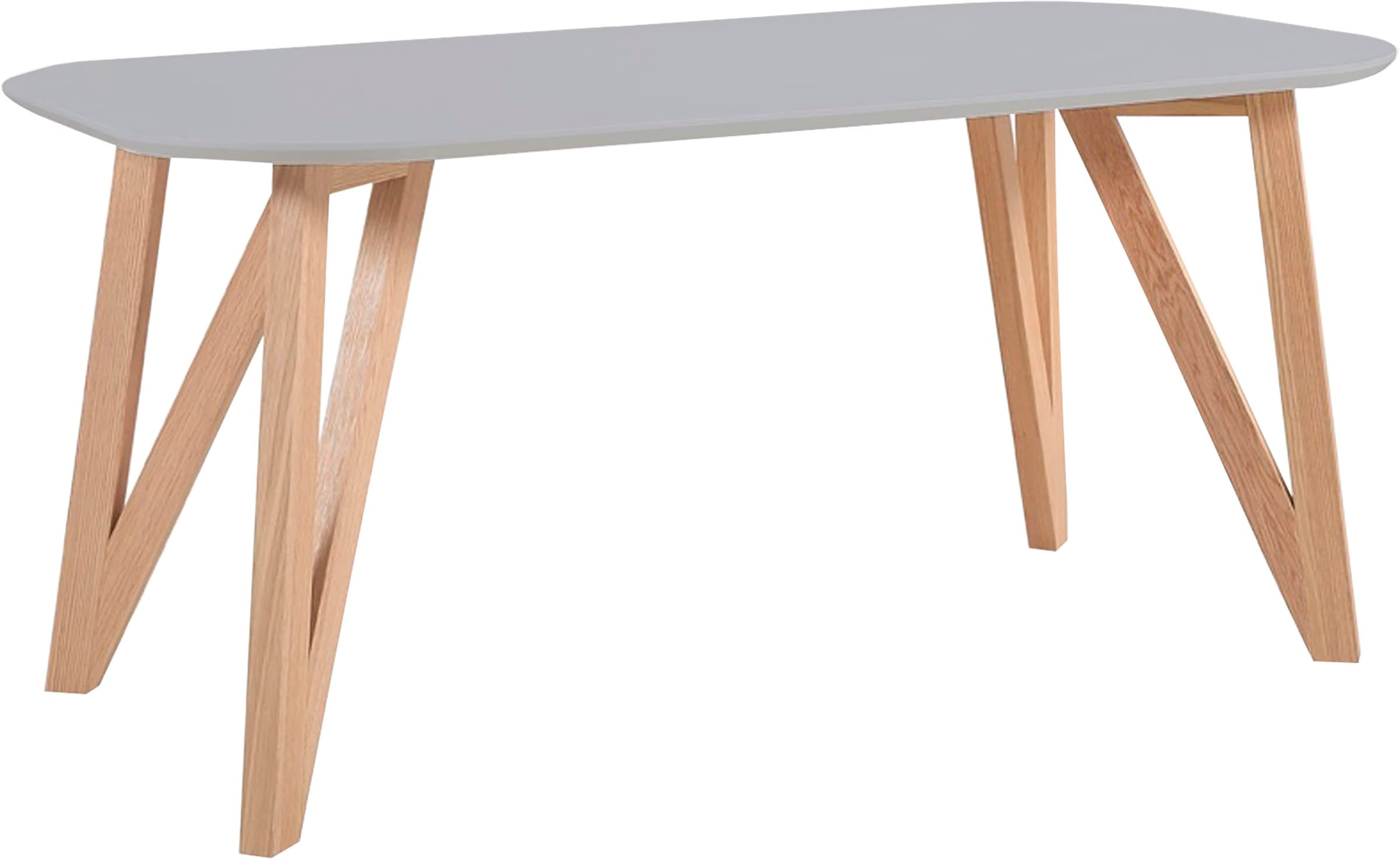 SalesFever Essgruppe, (Set, 5 tlg.), bestehend aus 4 modernen Polsterstühlen und einem 160 cm breitem Tisch