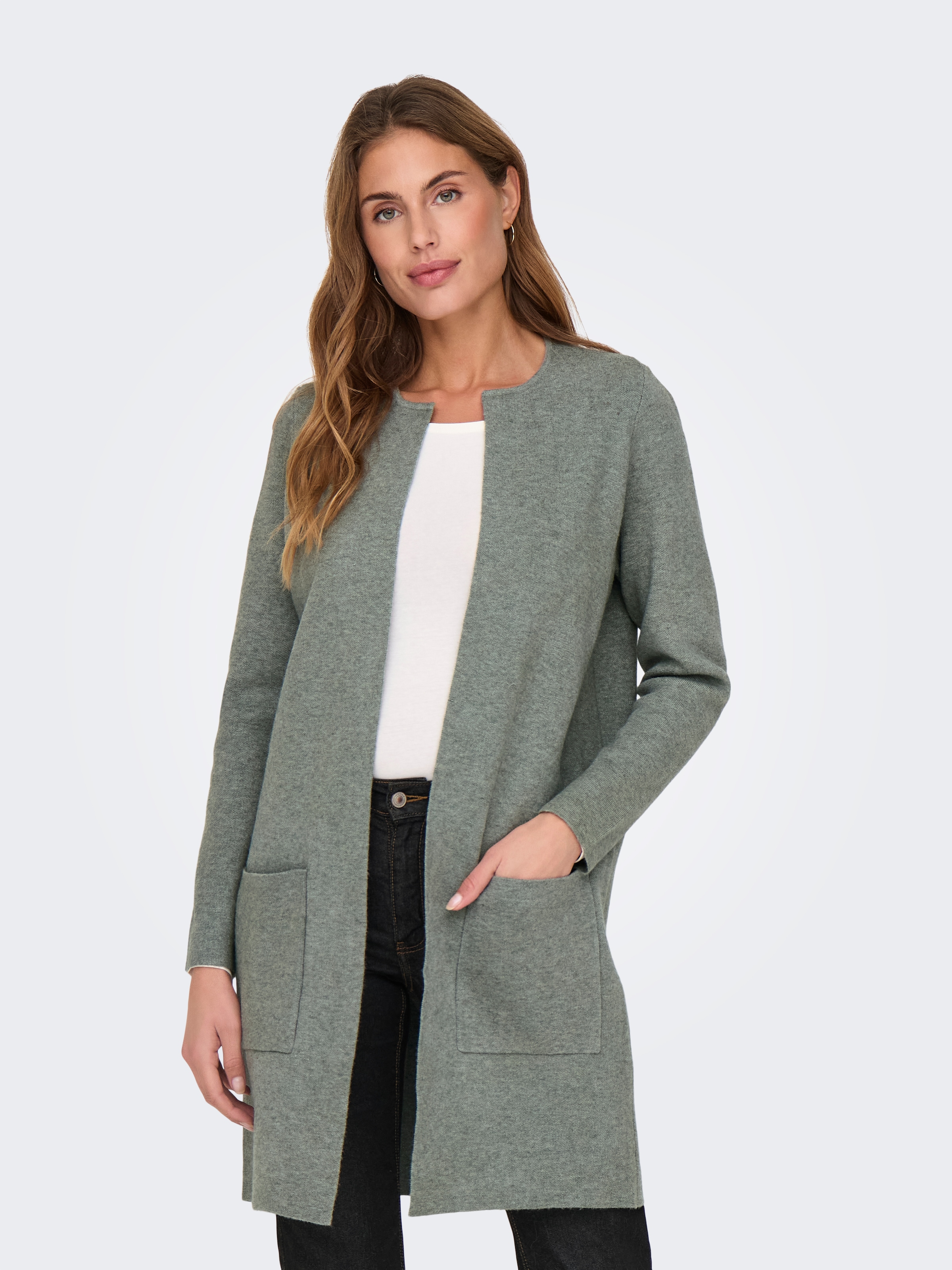 Strickjacke »ONLRIVER L/S LONG CARDIGAN KNT NOOS«