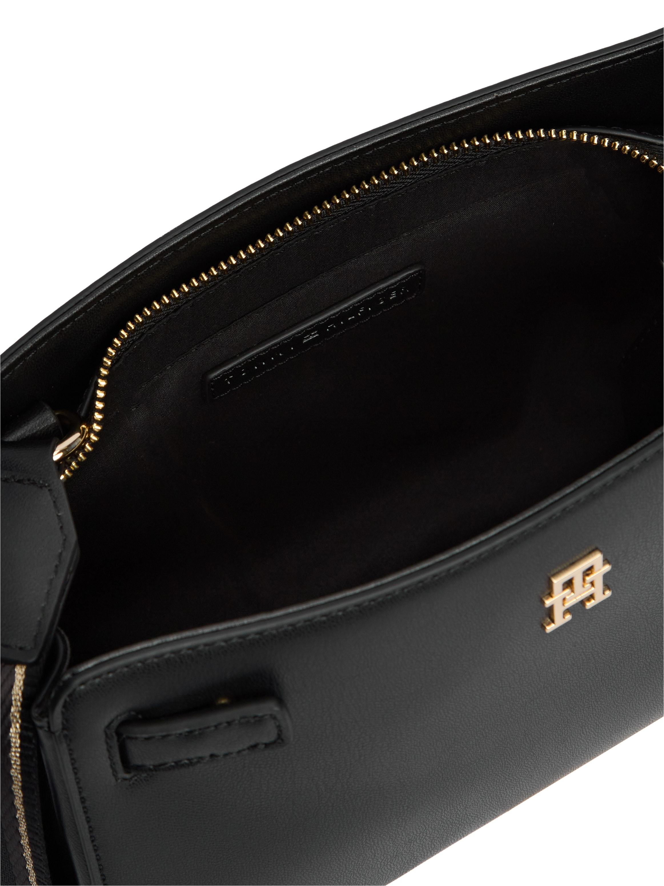 Tommy Hilfiger Mini sac »TH JOY CROSSOVER« Sac à épaule pour femme, sac bandoulière avec logo TH doré