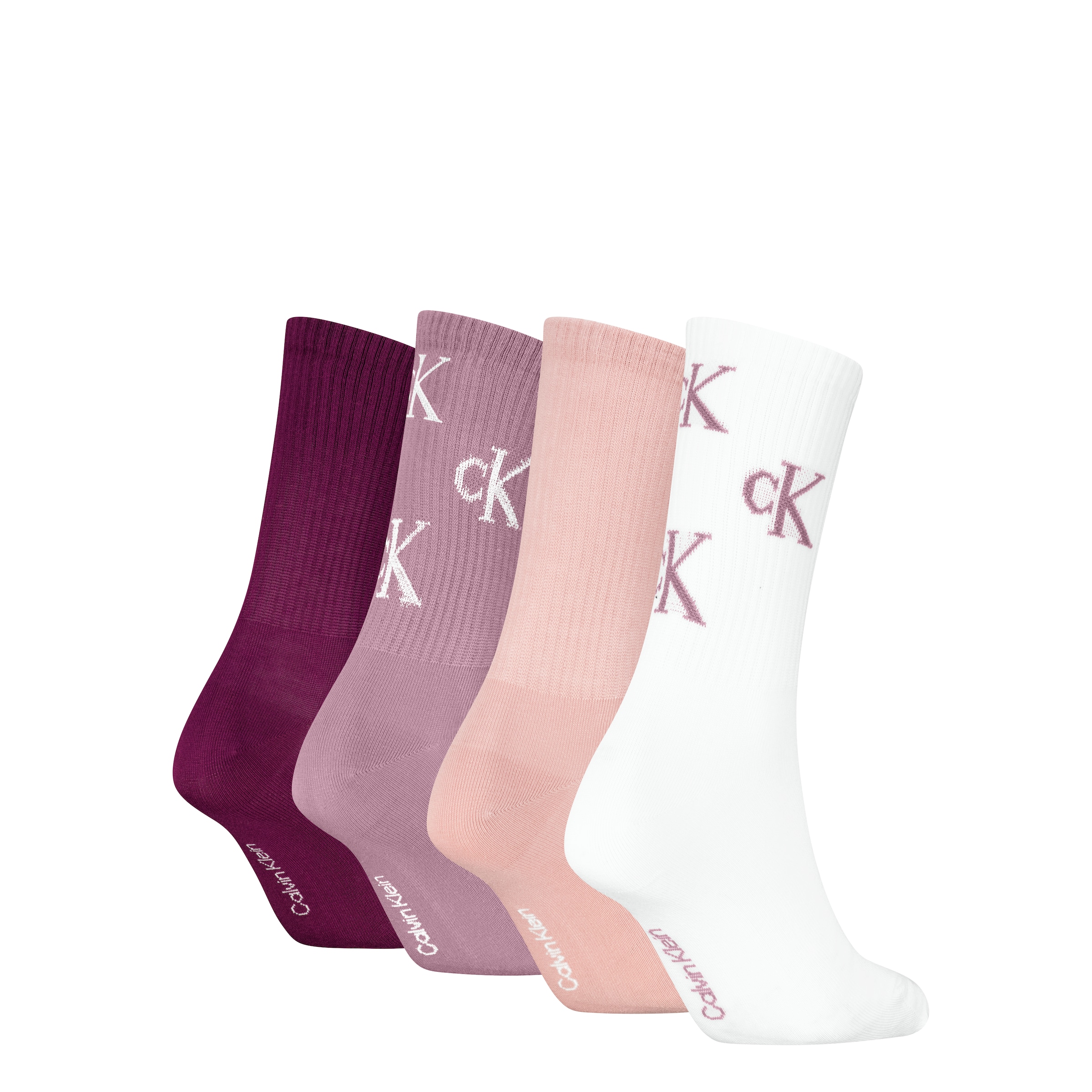 Calvin Klein Socken »CK WOMEN SOCK 4P GIFTBOX LUREX AOP«