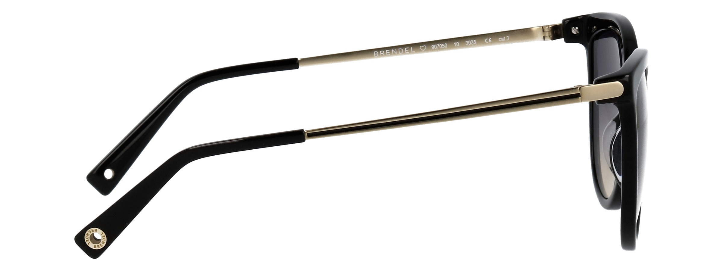 BRENDEL eyewear Lunettes de soleil »Modell 907050« Form Feminin, Logoschriftzug auf Bügel, Kombifassung