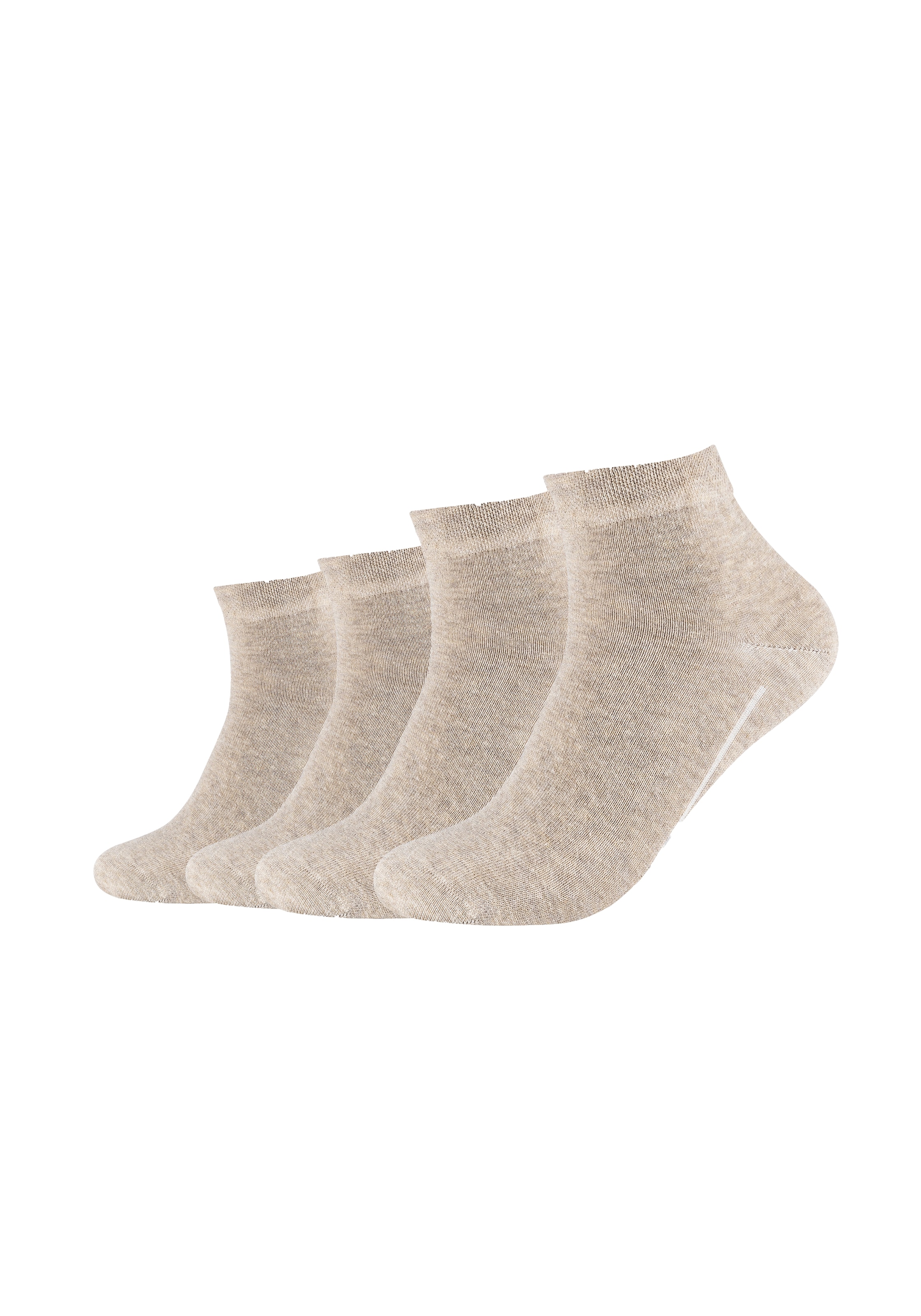 Camano Chaussettes courtes »ca-soft« 4 cuis tlg. mit weichen Komfortbündchen