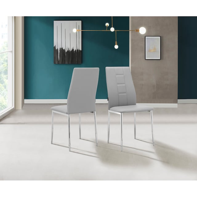INOSIGN Esszimmerstuhl »Acilino«, 2 St., Kunstleder, im 2er Set erhältlich,  mit Sitz und Rücken gepolstert, Sitzhöhe 49 cm jetzt kaufen
